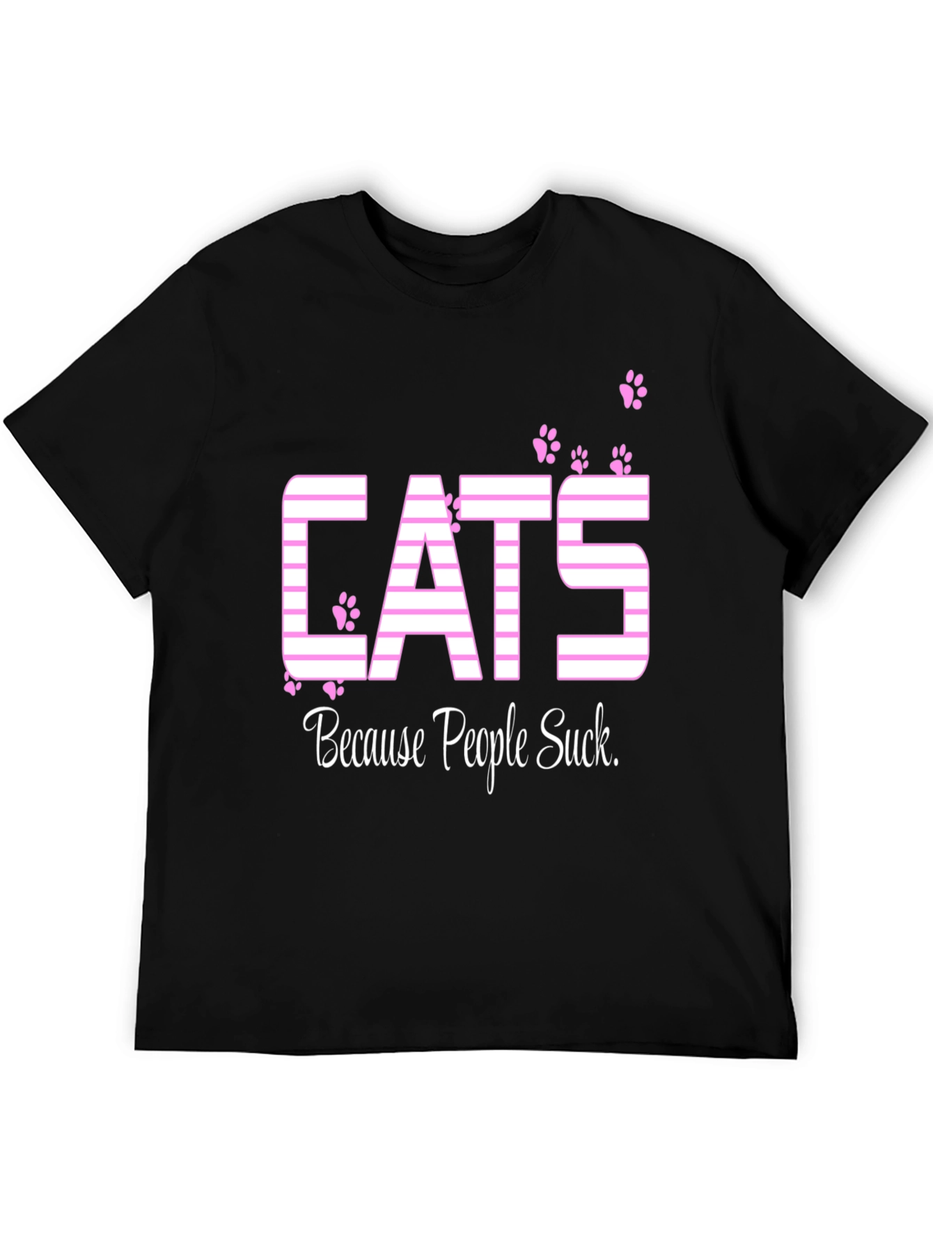 Cats Because People Suck T-Shirt