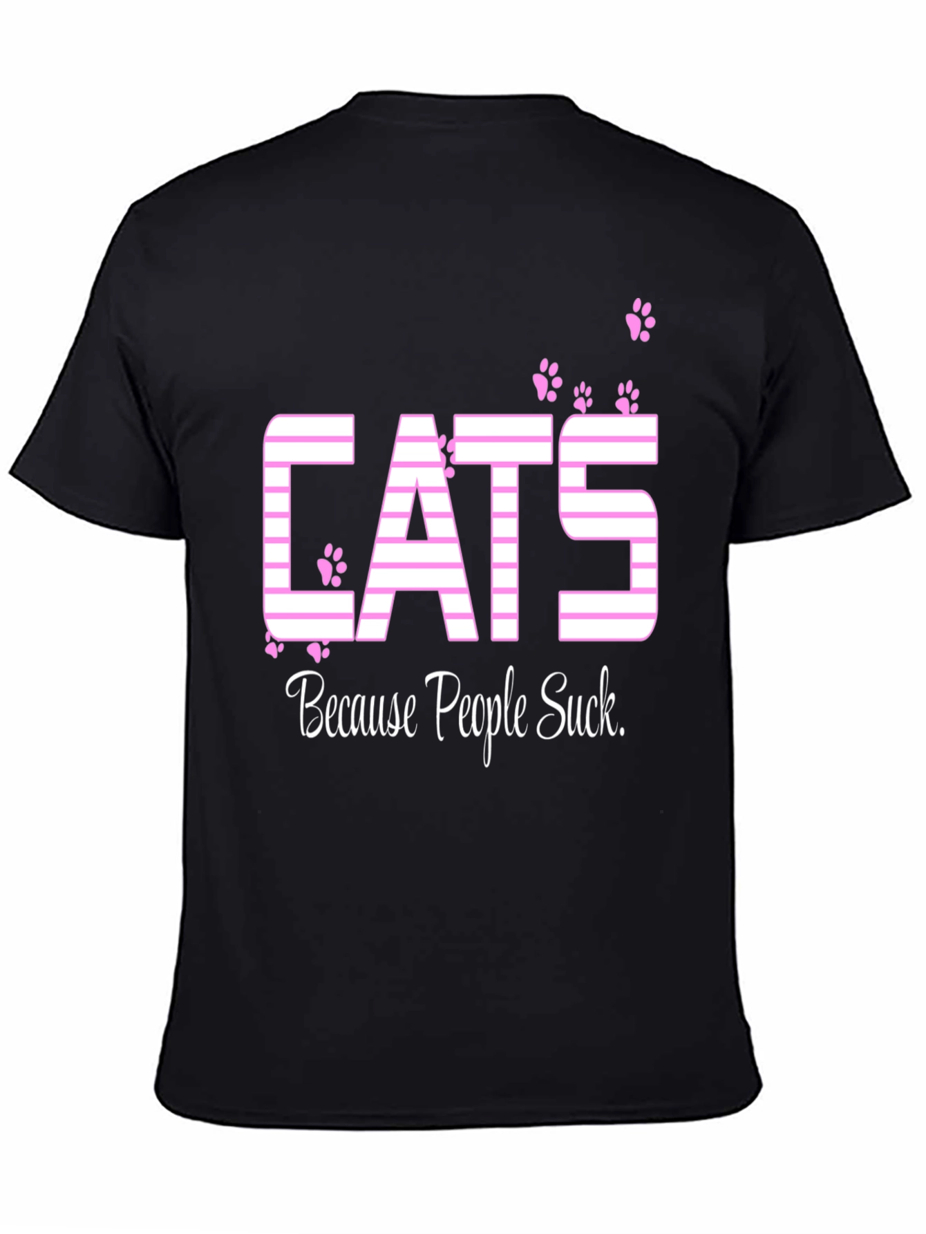 Cats Because People Suck T-Shirt