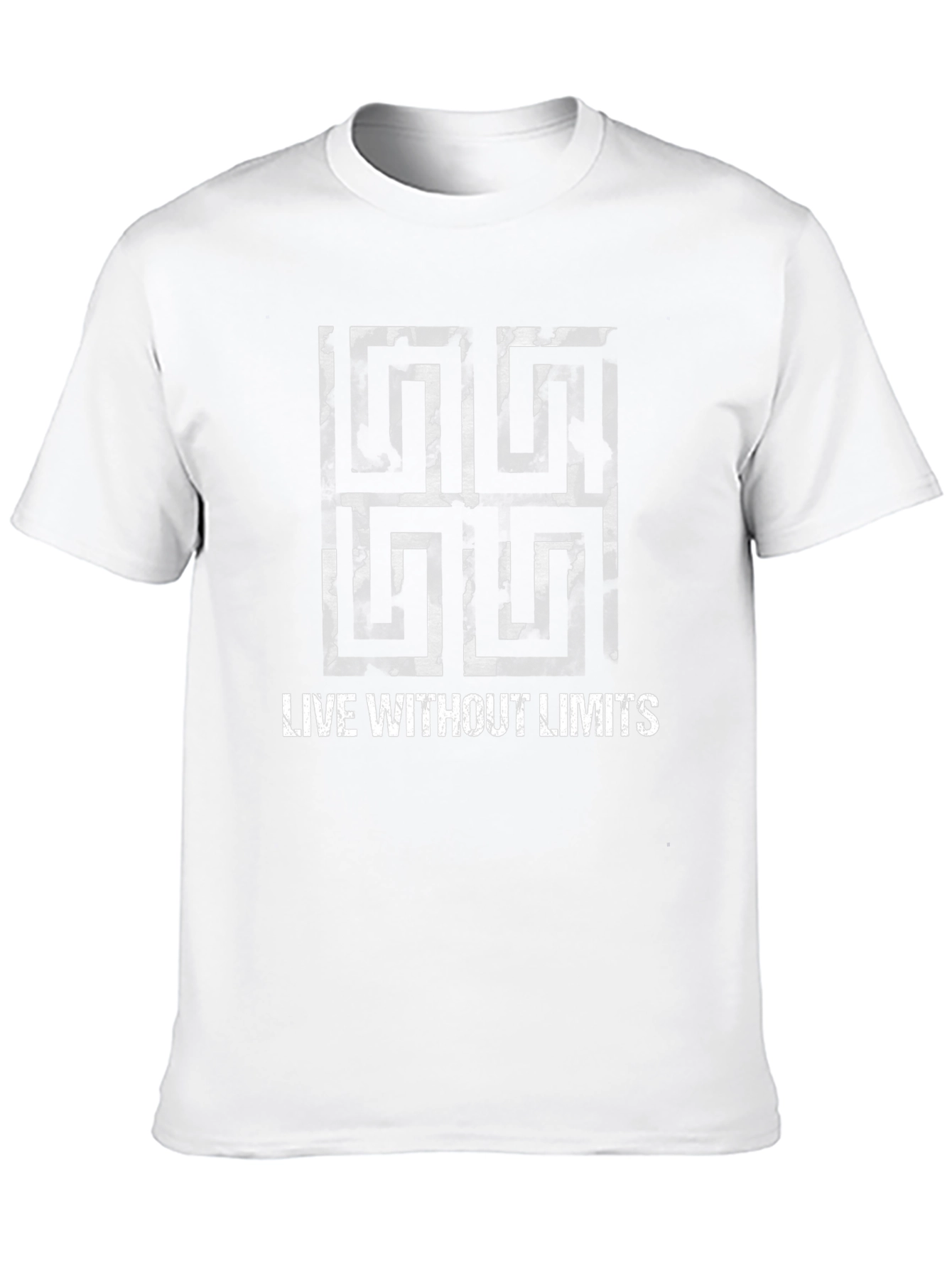 Live Without Limits Black Graphic Tee