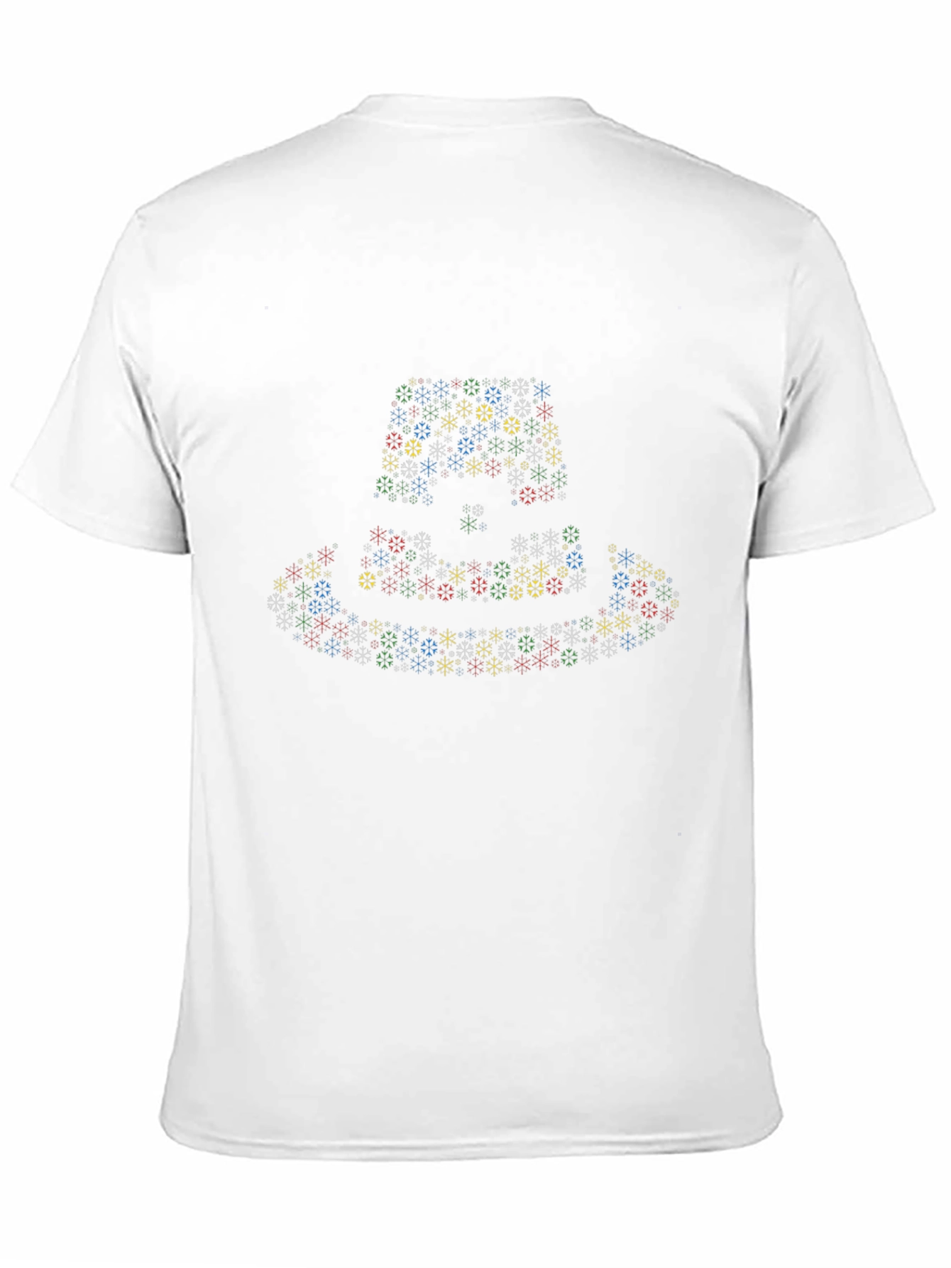 Festive Snowflake Fedora T-Shirt