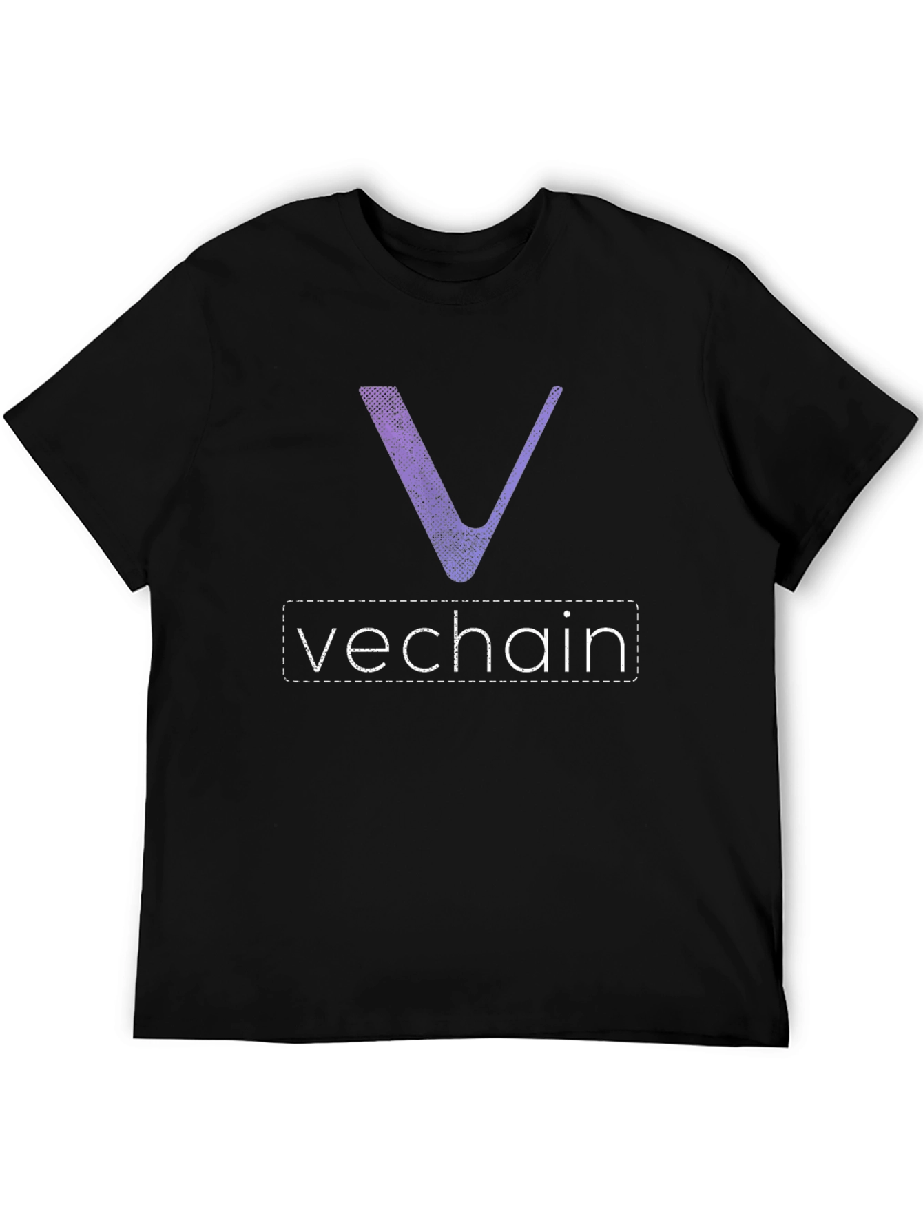 VeChain Crypto Black T-Shirt - Blockchain Technology