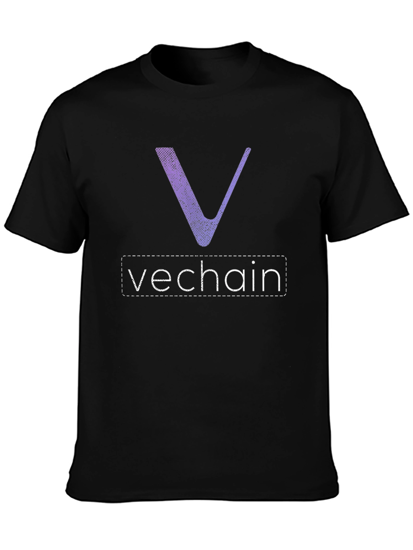 VeChain Crypto Black T-Shirt - Blockchain Technology