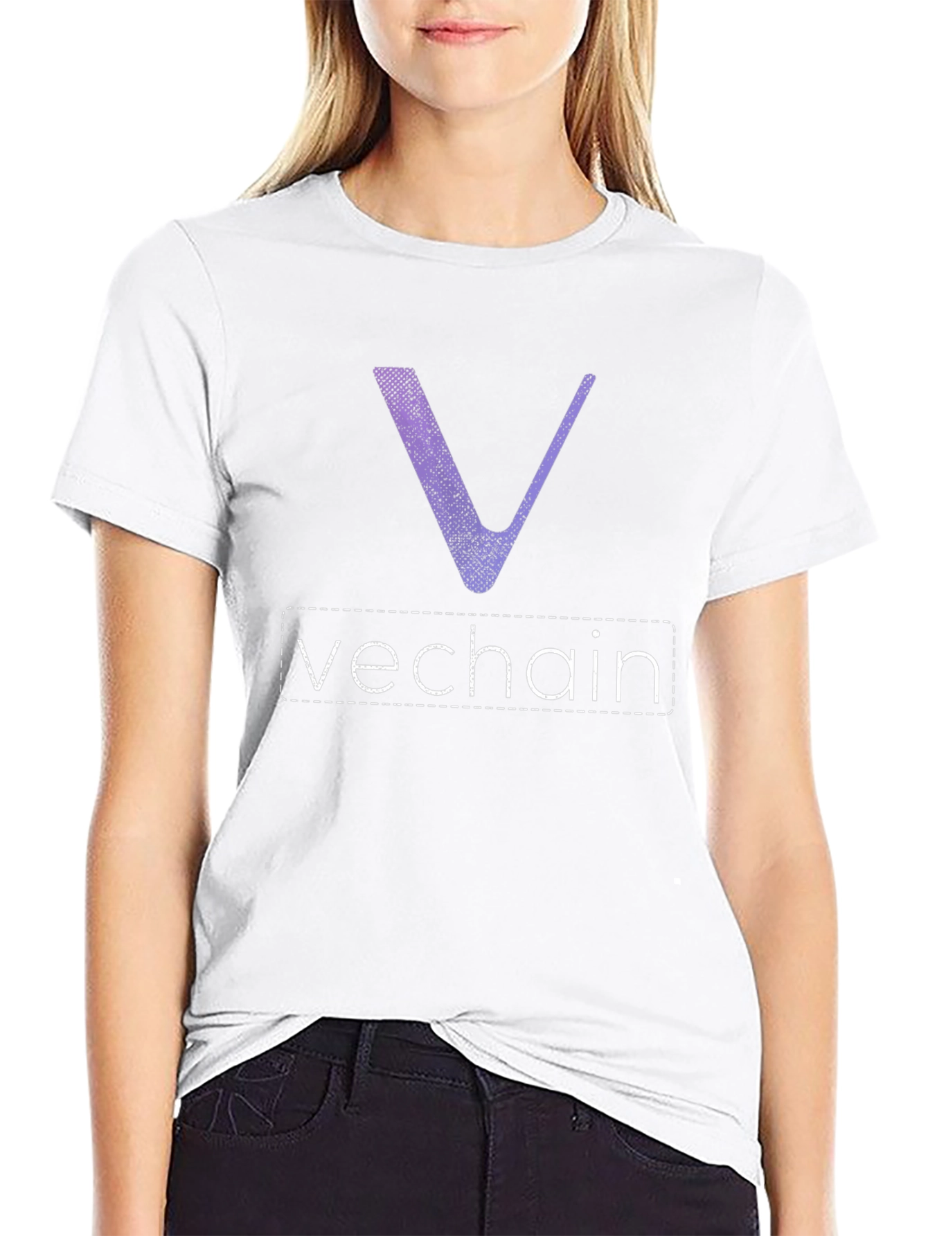 VeChain Crypto Black T-Shirt - Blockchain Technology