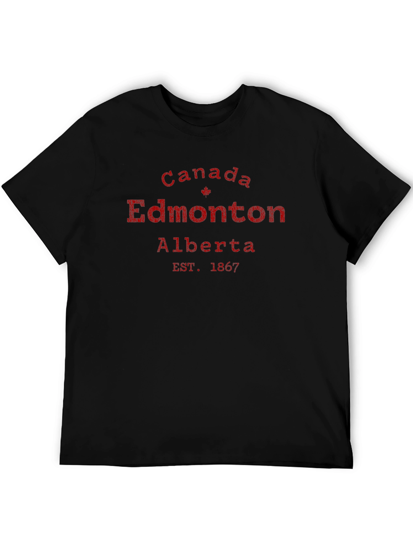 Edmonton Alberta Canada T-Shirt - EST. 1867