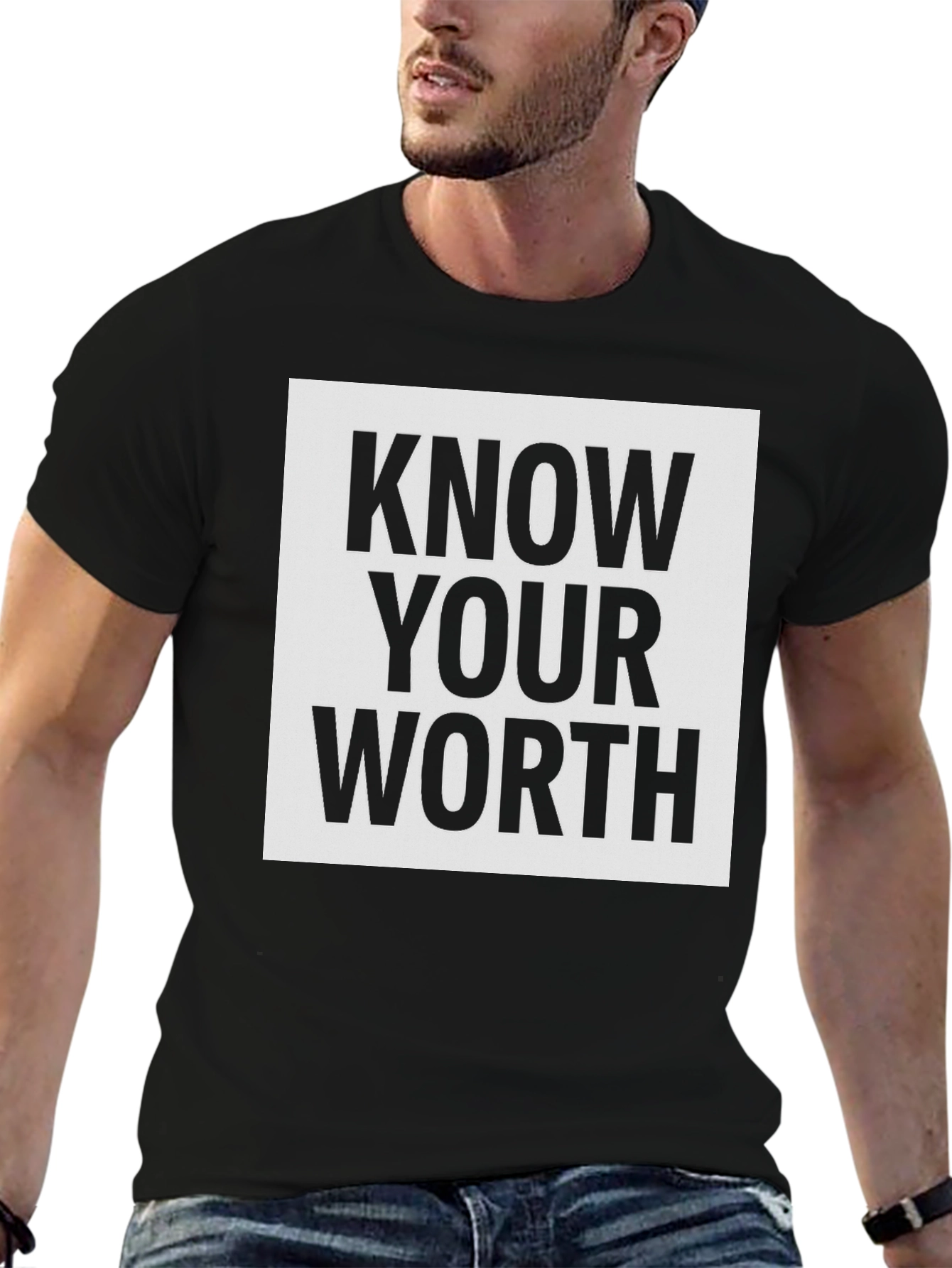 Know Your Worth T-Shirt - Motivational Tee