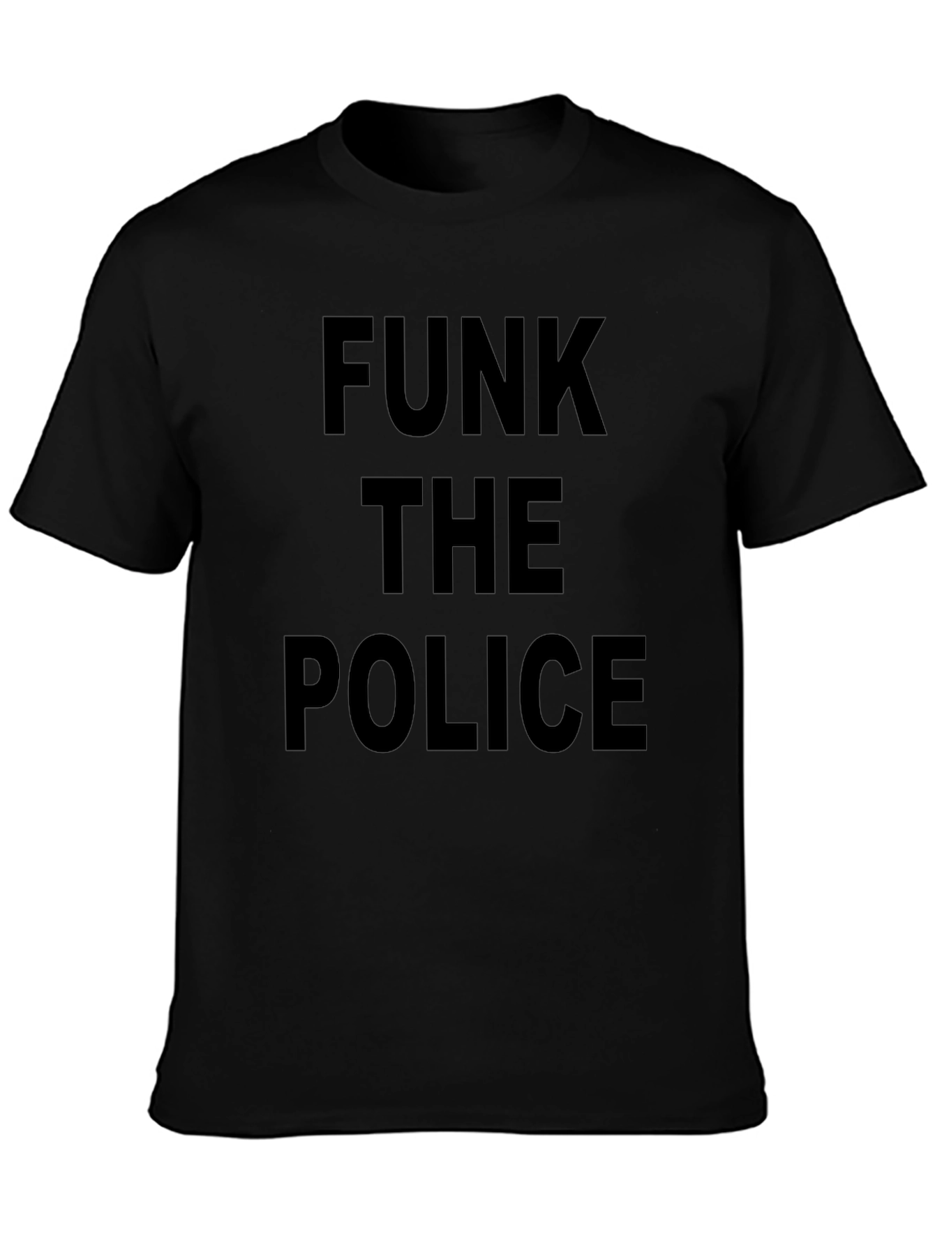 Funk the Police Graphic Tee - Bold Protest T-Shirt