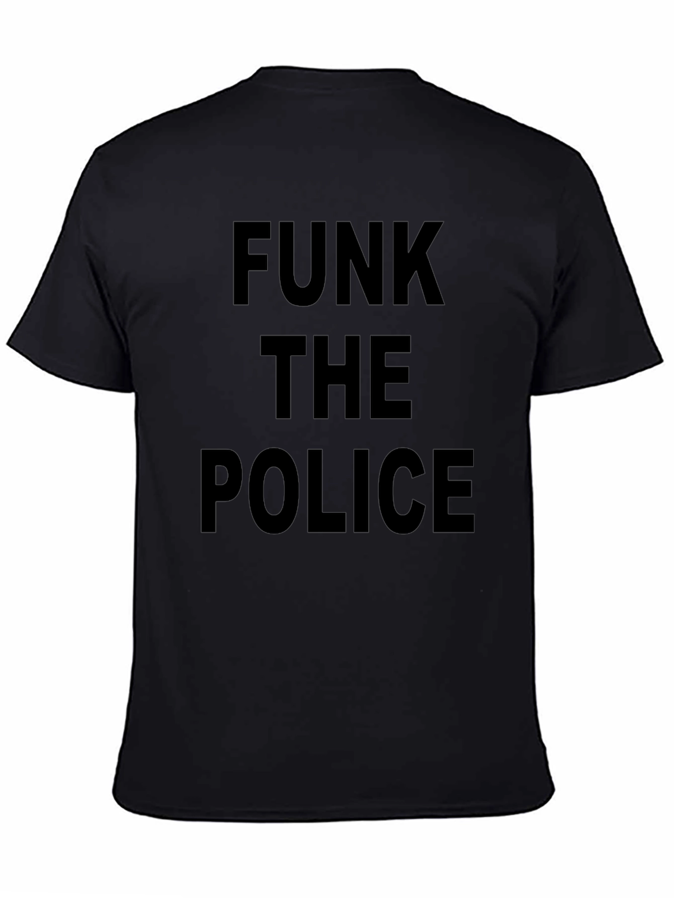 Funk the Police Graphic Tee - Bold Protest T-Shirt