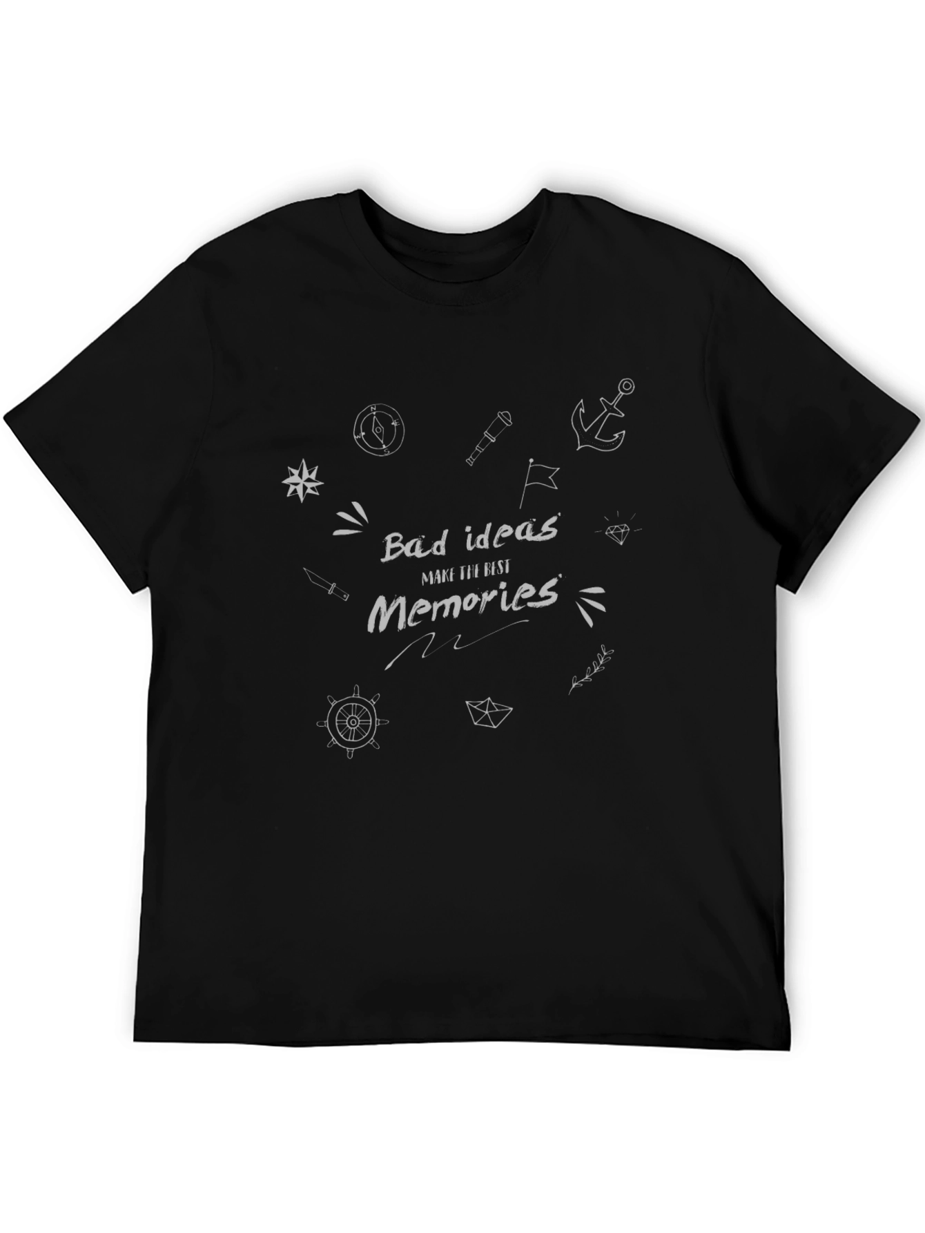 Bad Ideas Make Best Memories Graphic T-Shirt