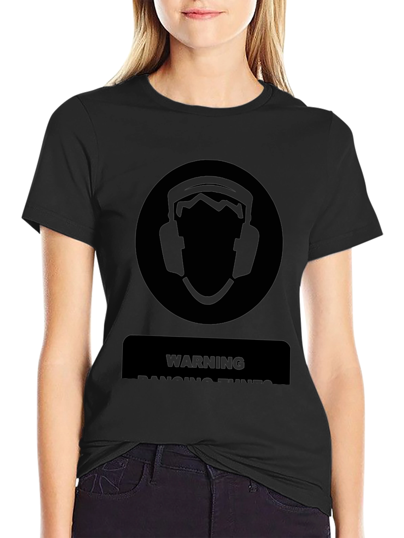 Warning Loud Music Hearing Protection T-Shirt
