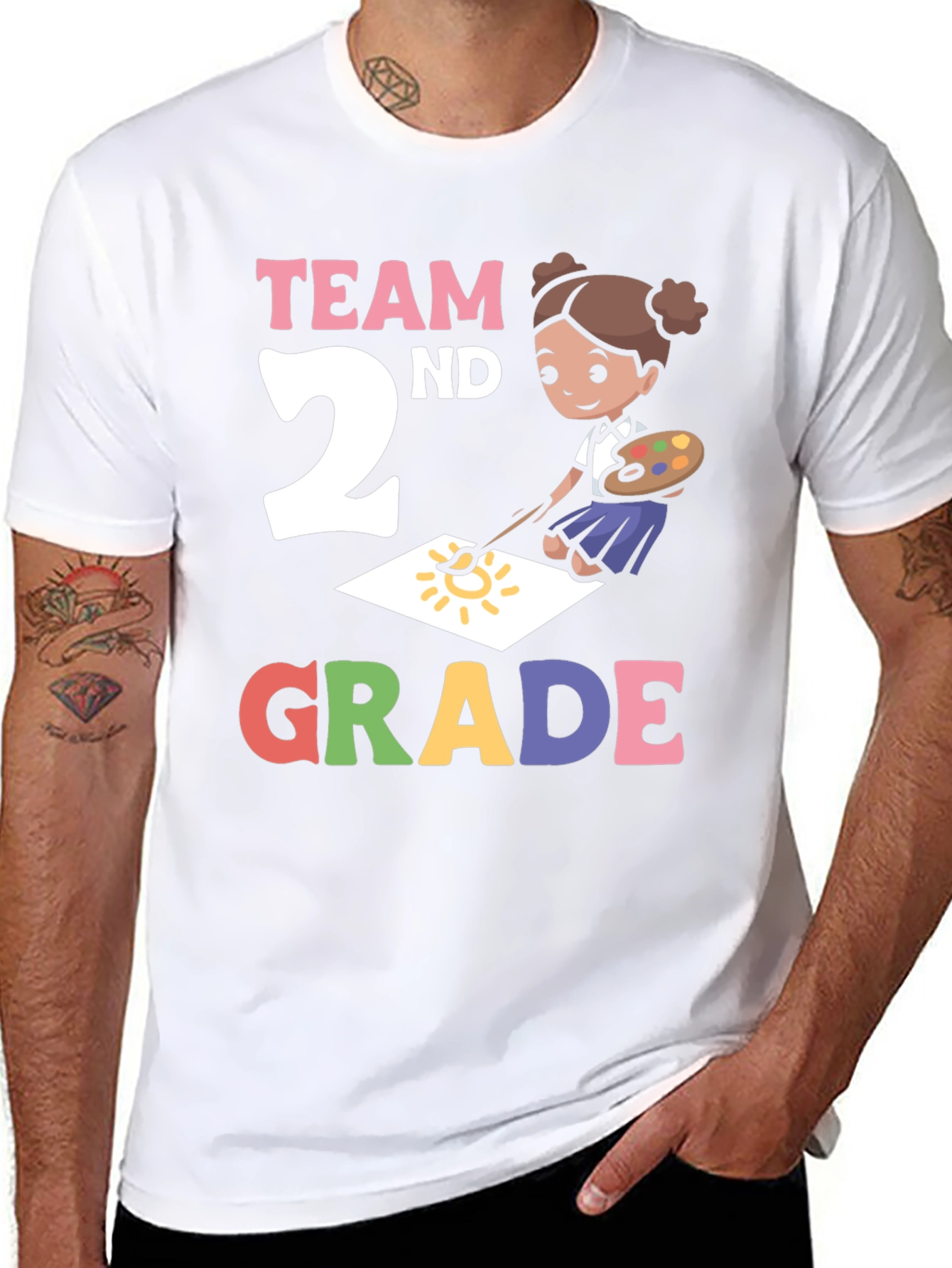 Team 2nd Grade T-Shirt - Back to School