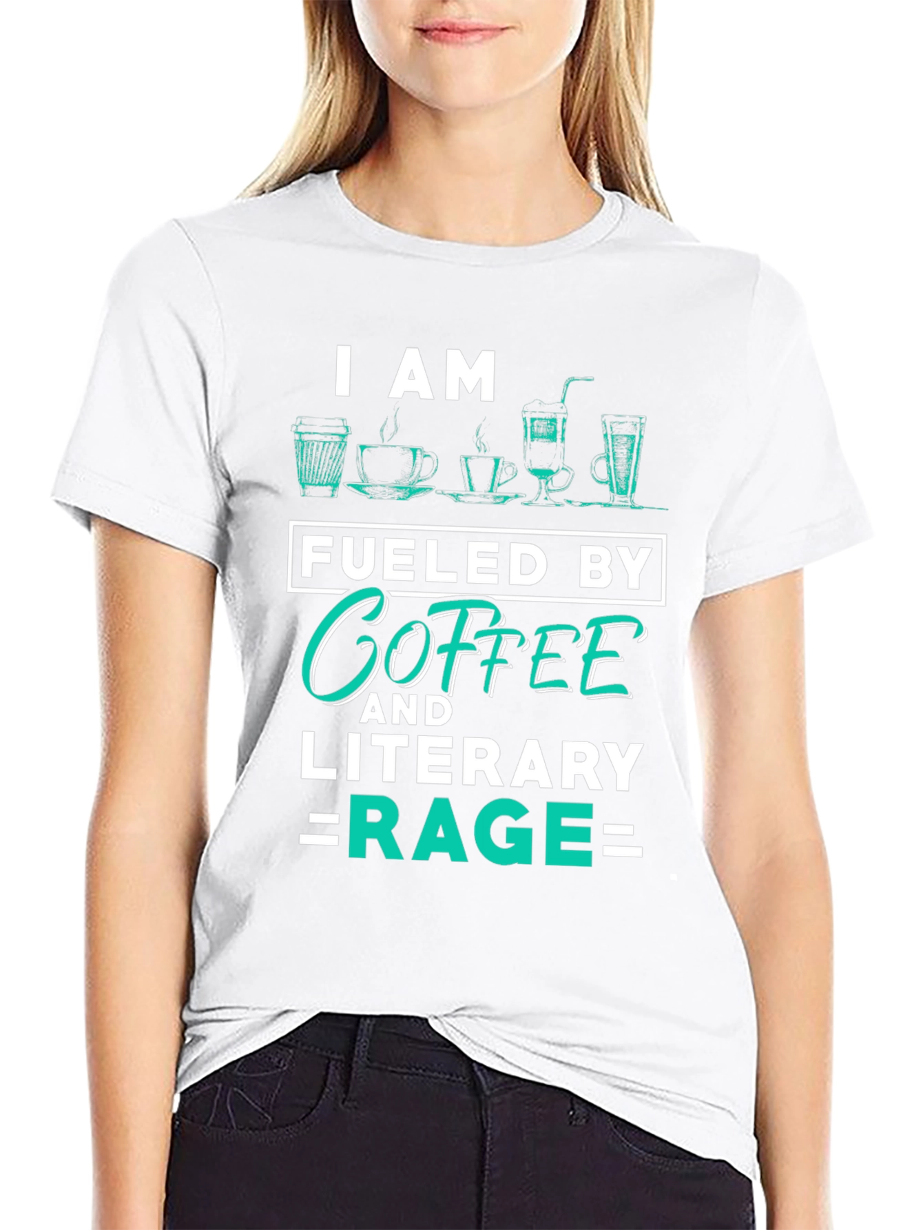 Coffee and Literary Rage T-Shirt