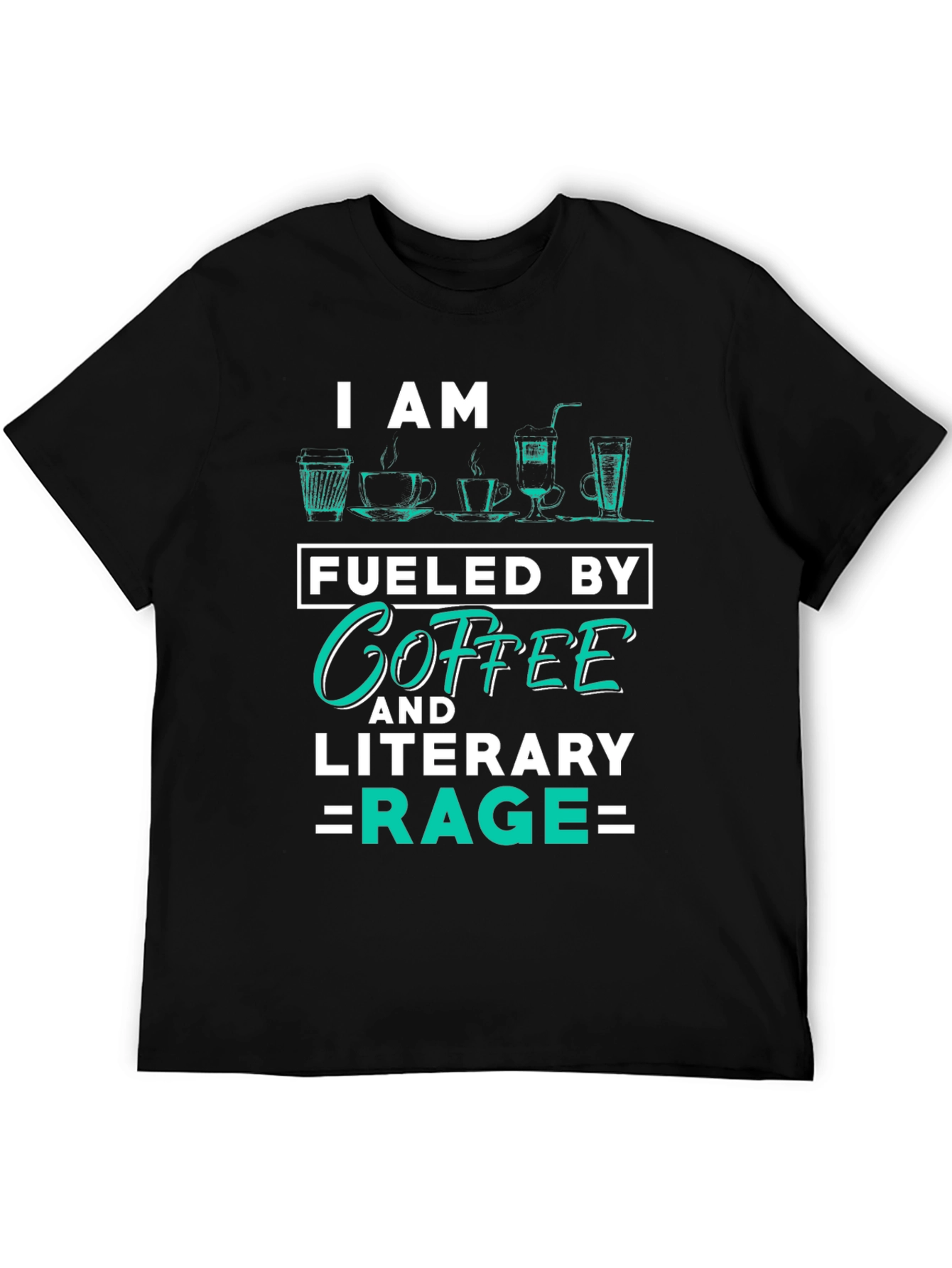 Coffee and Literary Rage T-Shirt