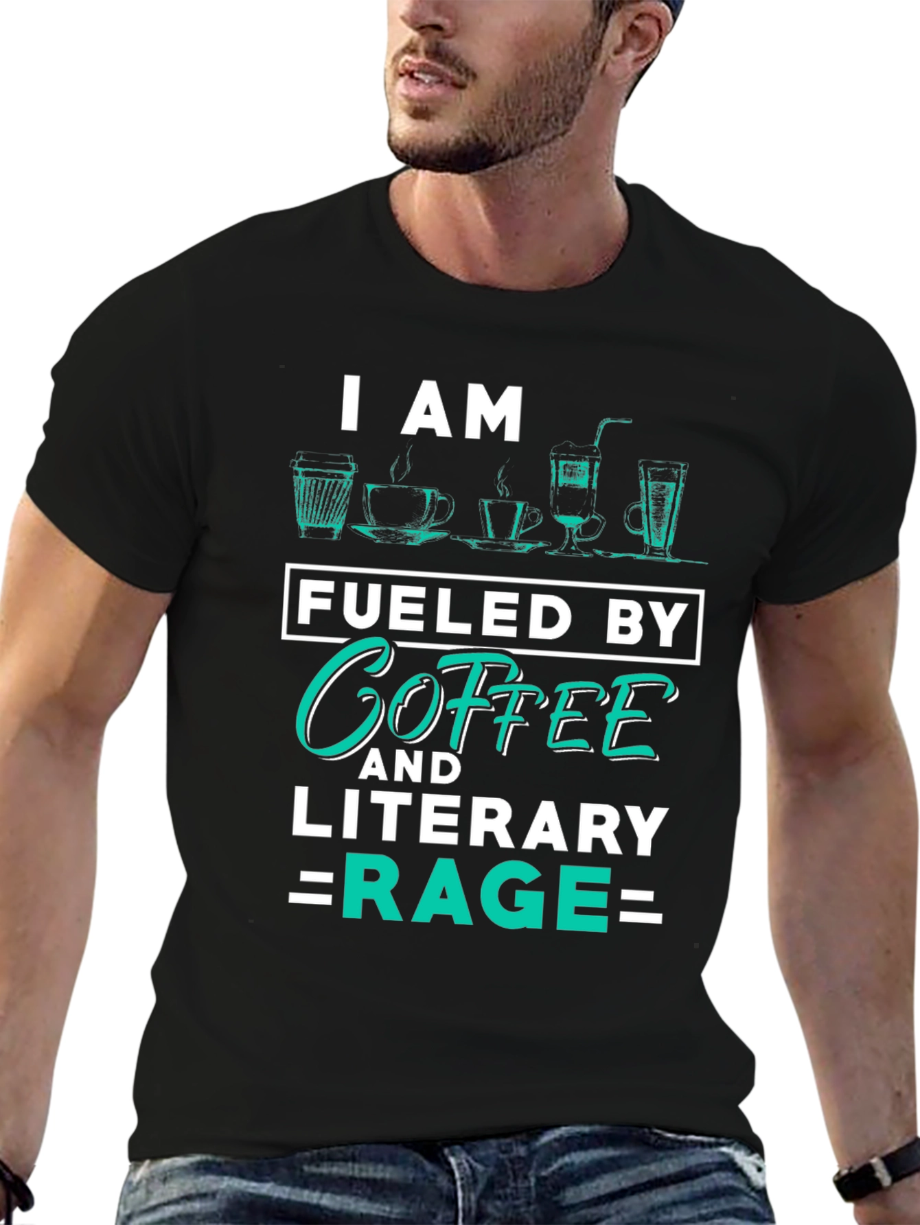 Coffee and Literary Rage T-Shirt