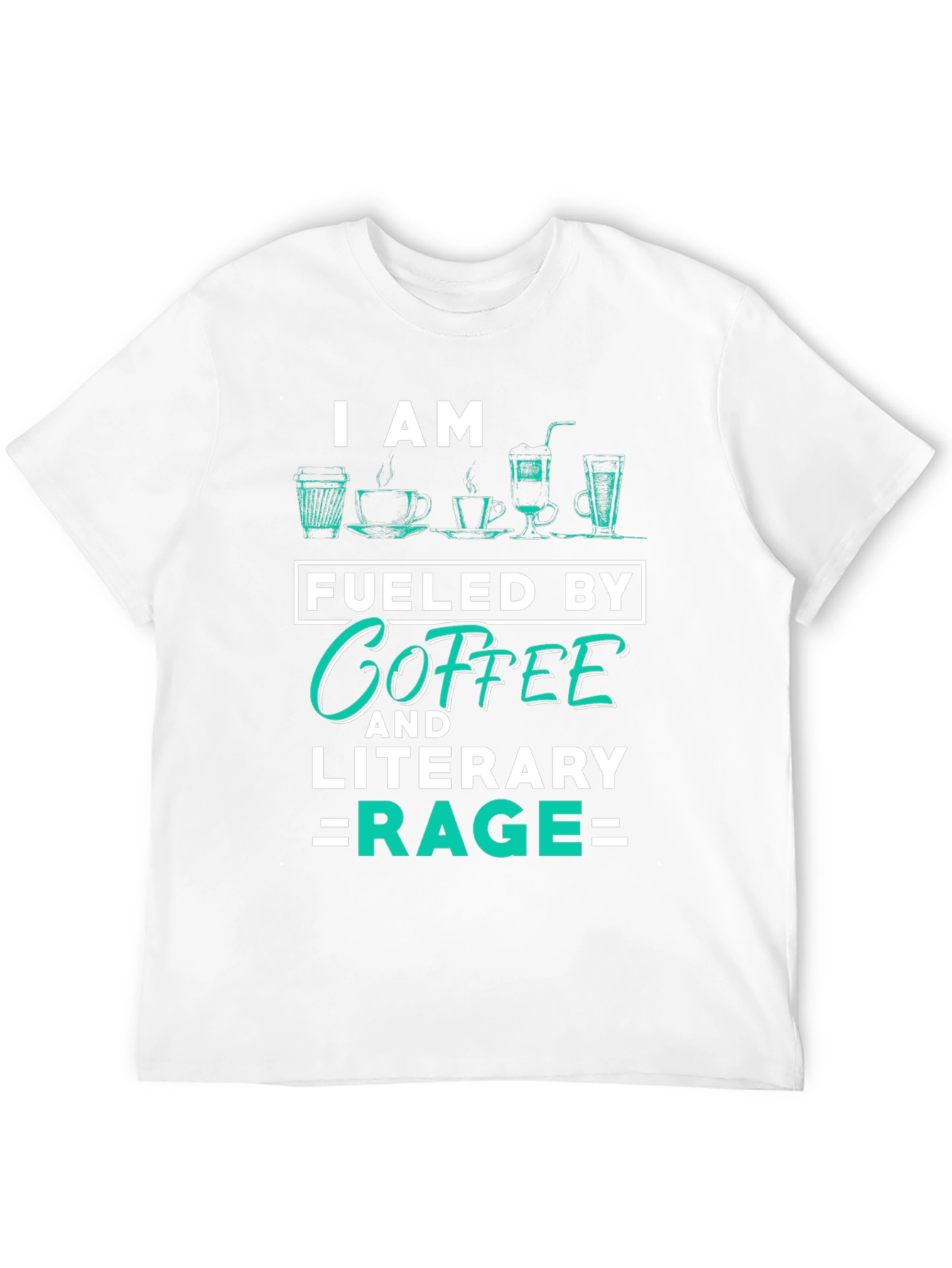 Coffee and Literary Rage T-Shirt