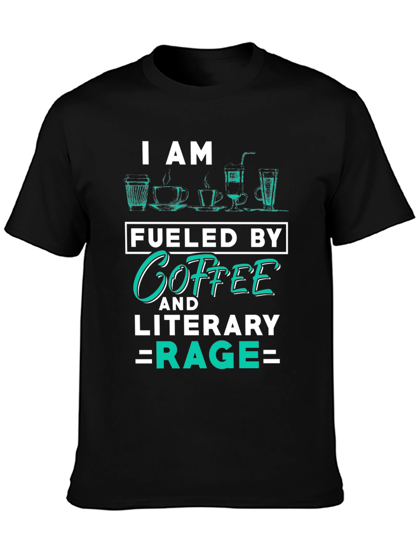 Coffee and Literary Rage T-Shirt
