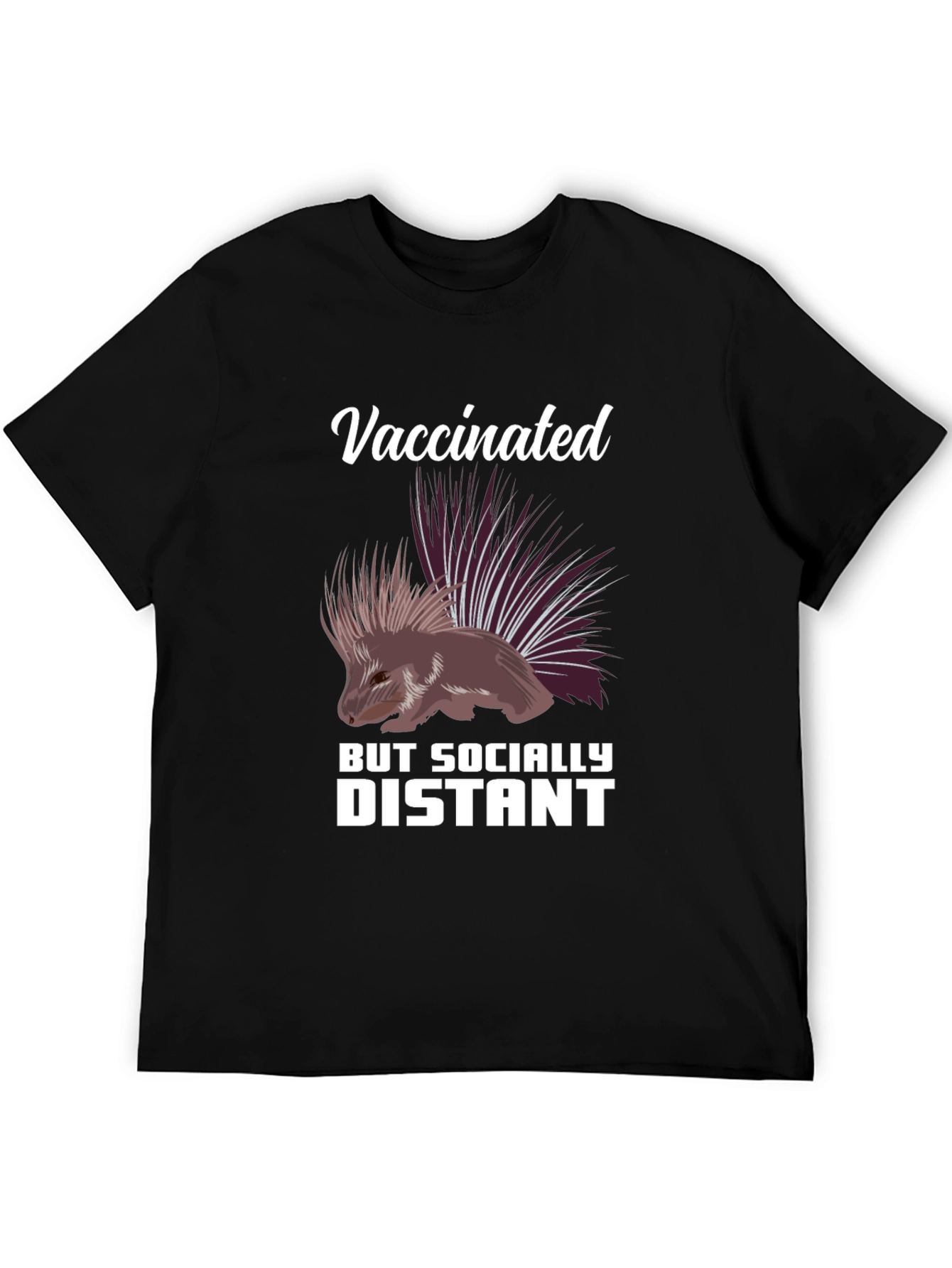 Vaccinated But Socially Distant Graphic Tee