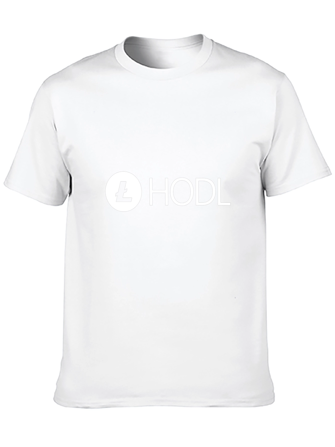 HODL Litecoin Crypto Black T-Shirt