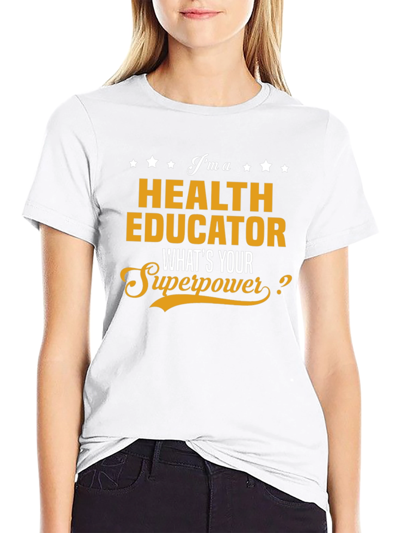 Health Educator Superpower T-Shirt