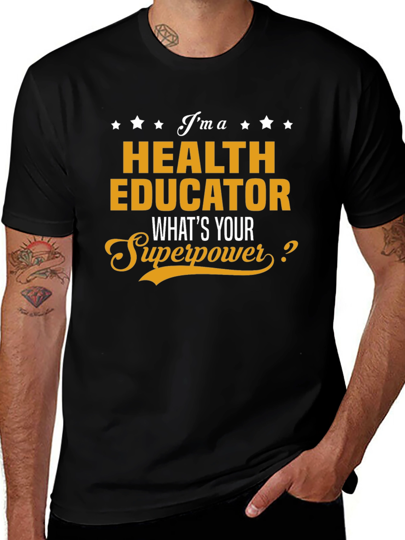Health Educator Superpower T-Shirt