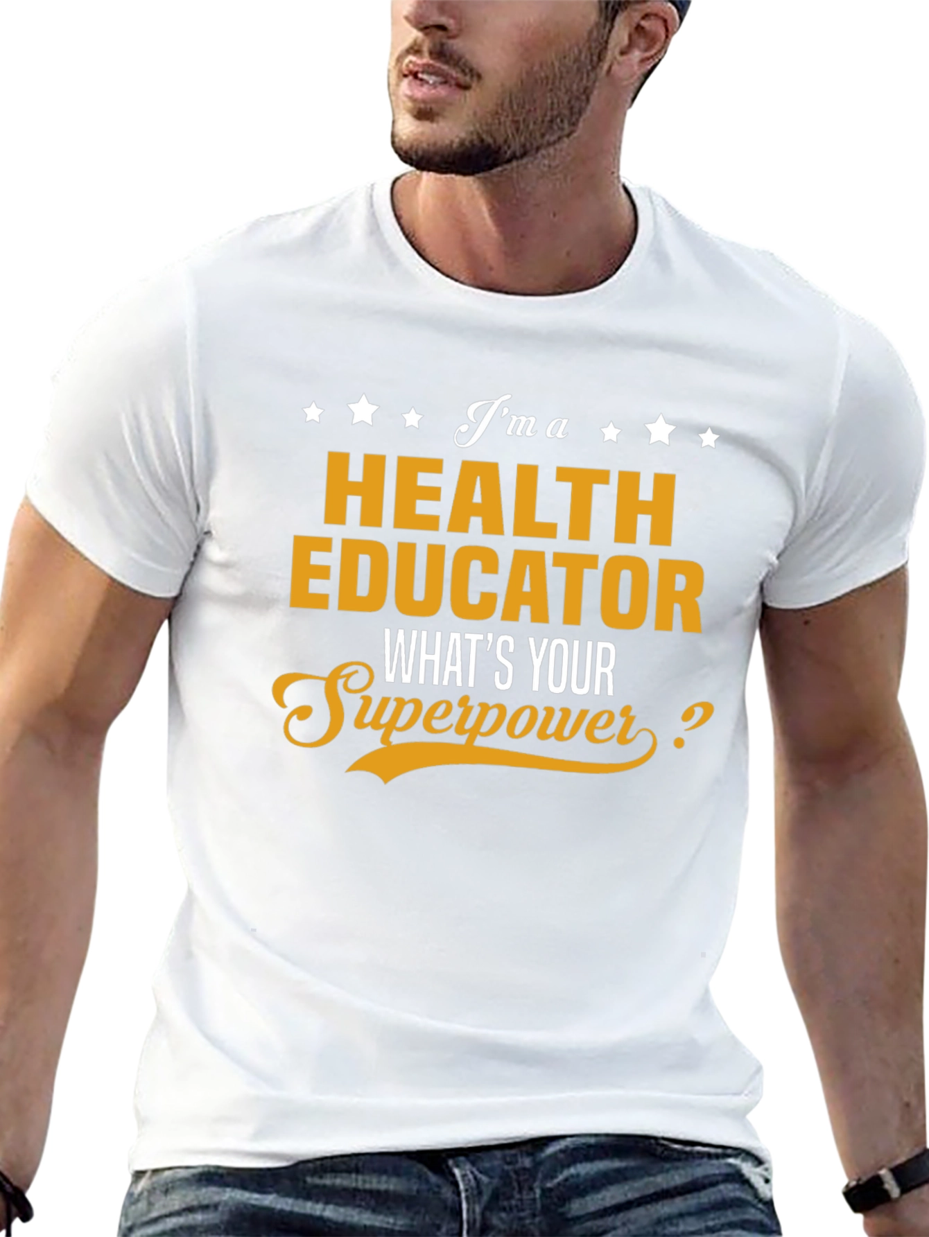 Health Educator Superpower T-Shirt