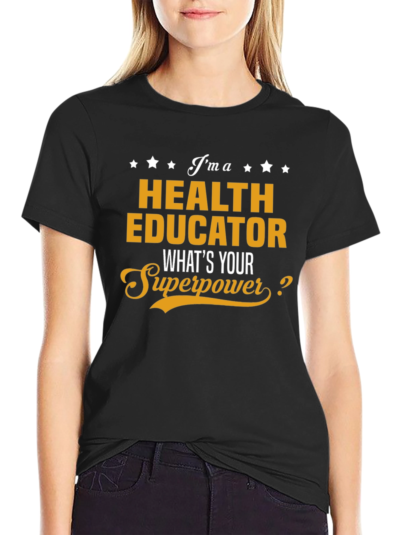 Health Educator Superpower T-Shirt