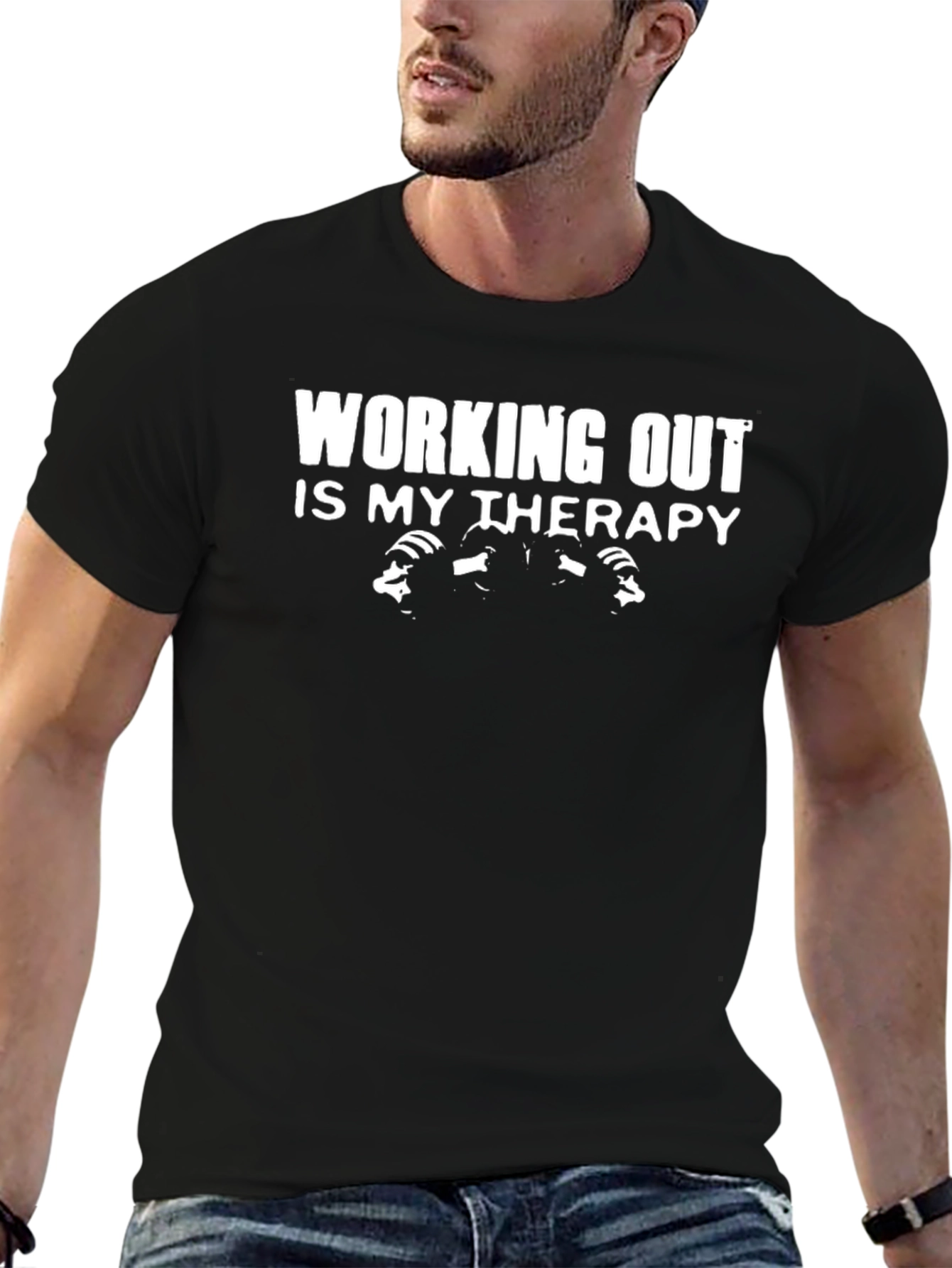 Workout Therapy T-Shirt - Black