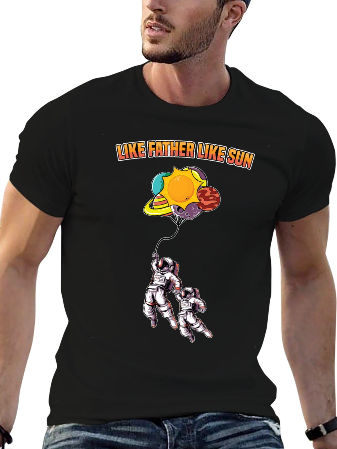 Like Father Like Sun Graphic T-Shirt