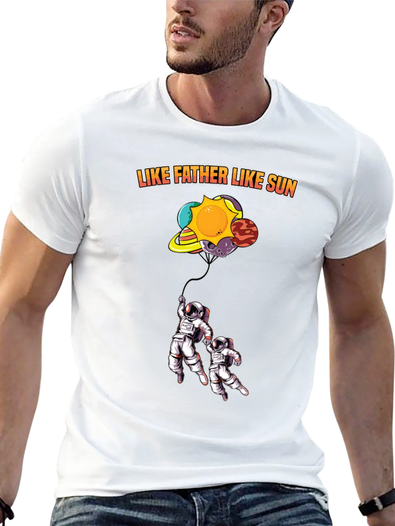 Like Father Like Sun Graphic T-Shirt