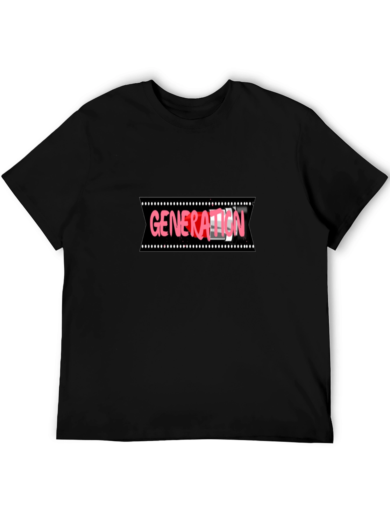 Generation T-Shirt - Black Crew Neck Tee