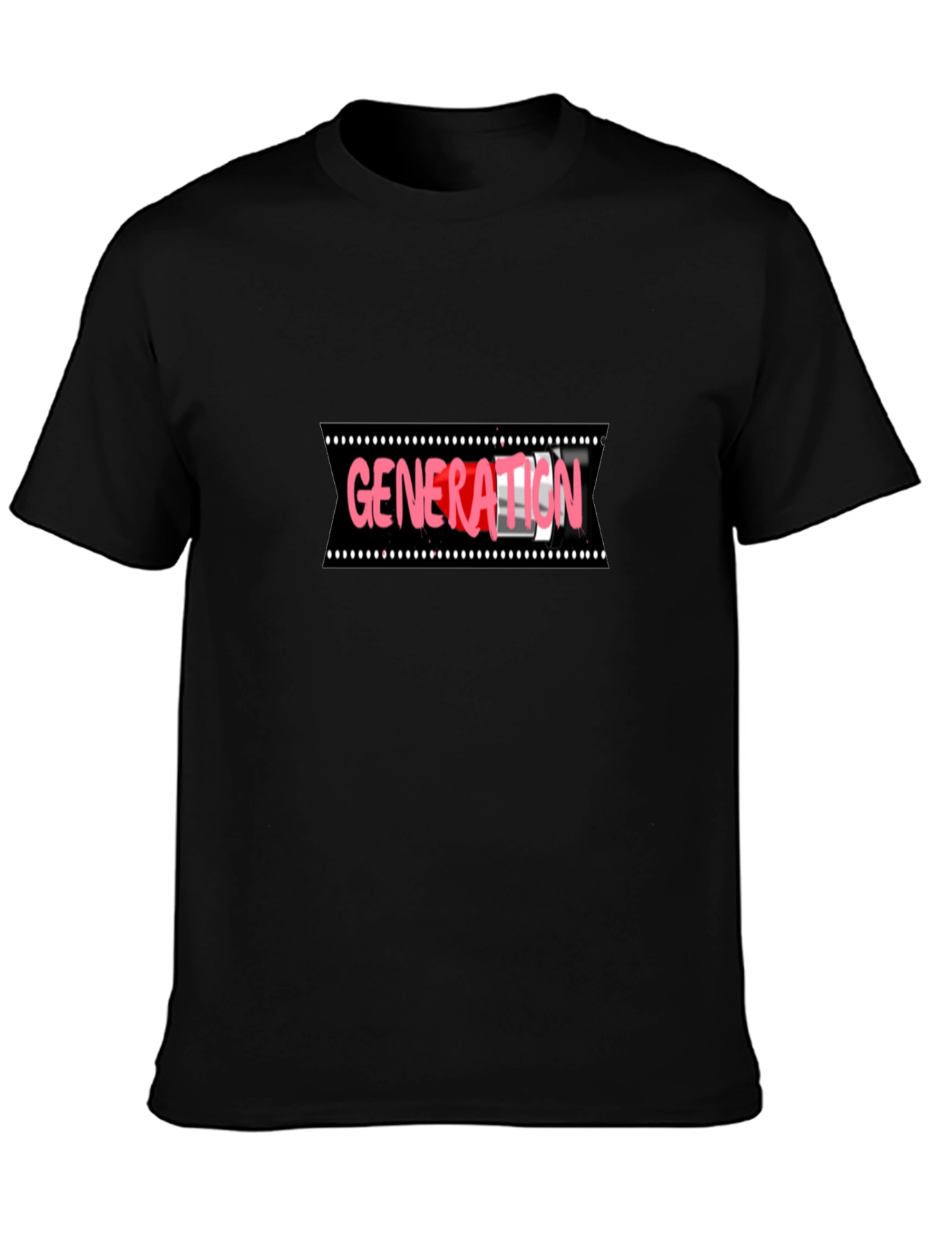 Generation T-Shirt - Black Crew Neck Tee