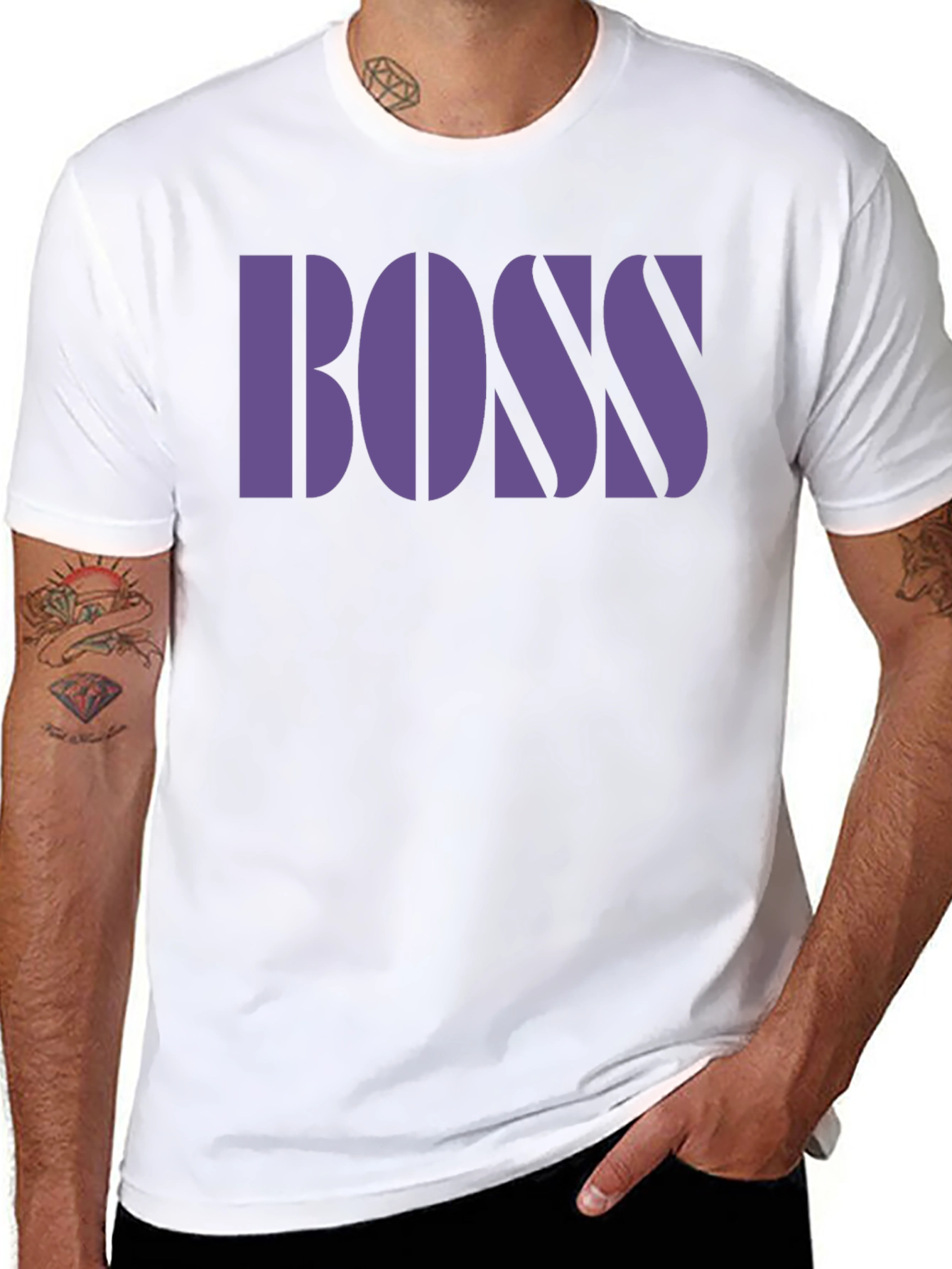 BOSS Graphic Tee - Bold Streetwear Style