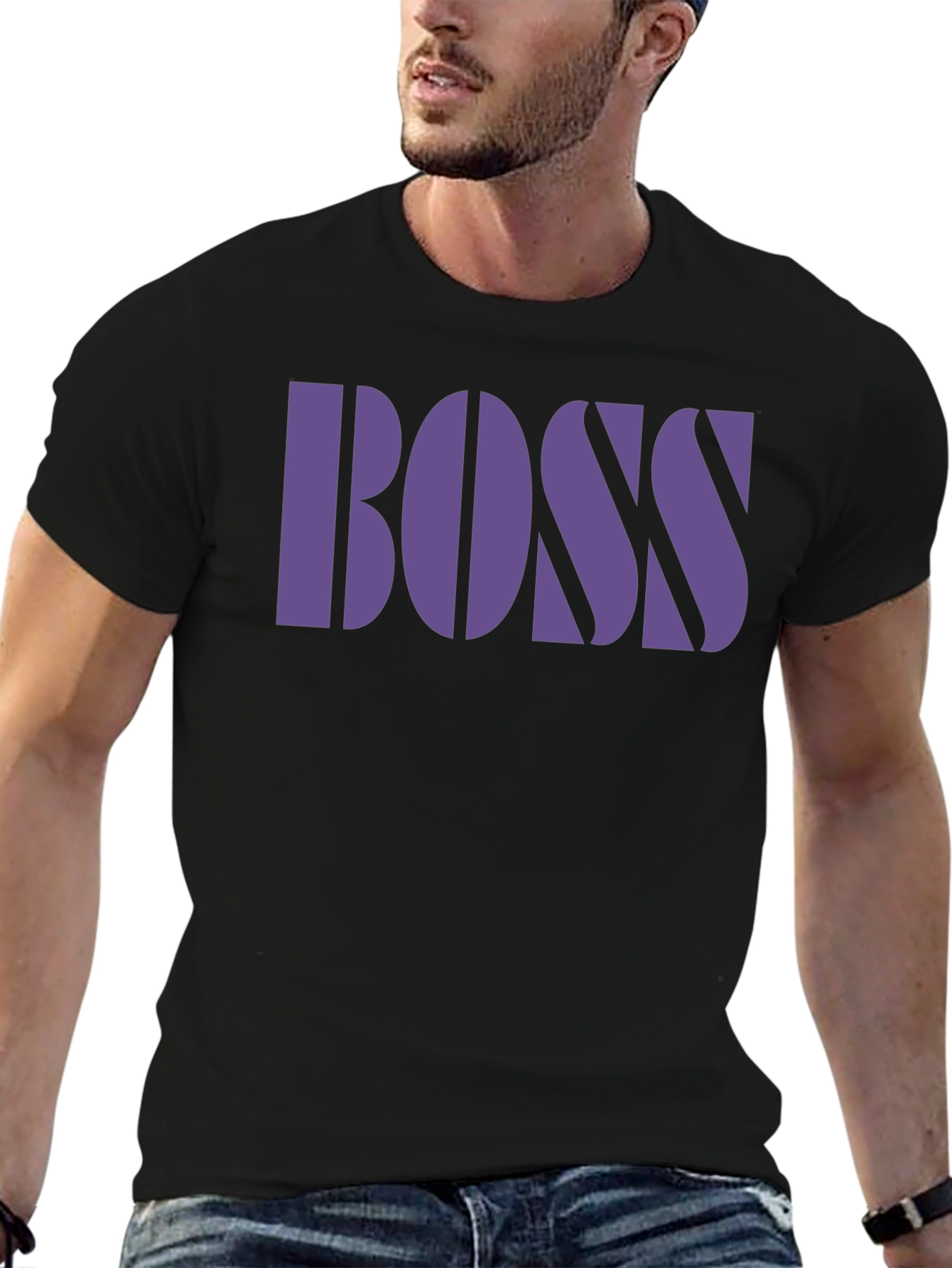 BOSS Graphic Tee - Bold Streetwear Style