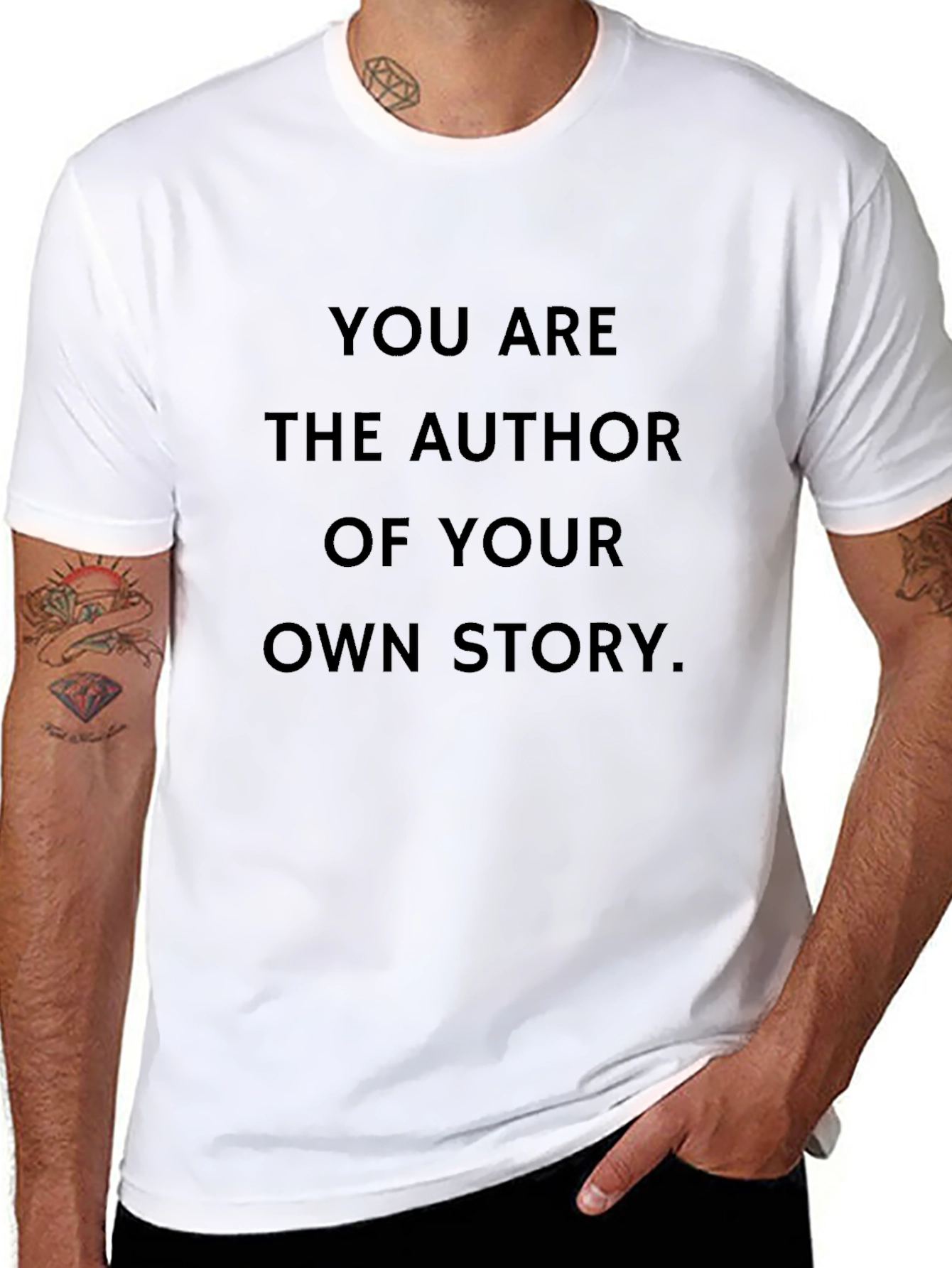 Author of Your Story Black Graphic Tee