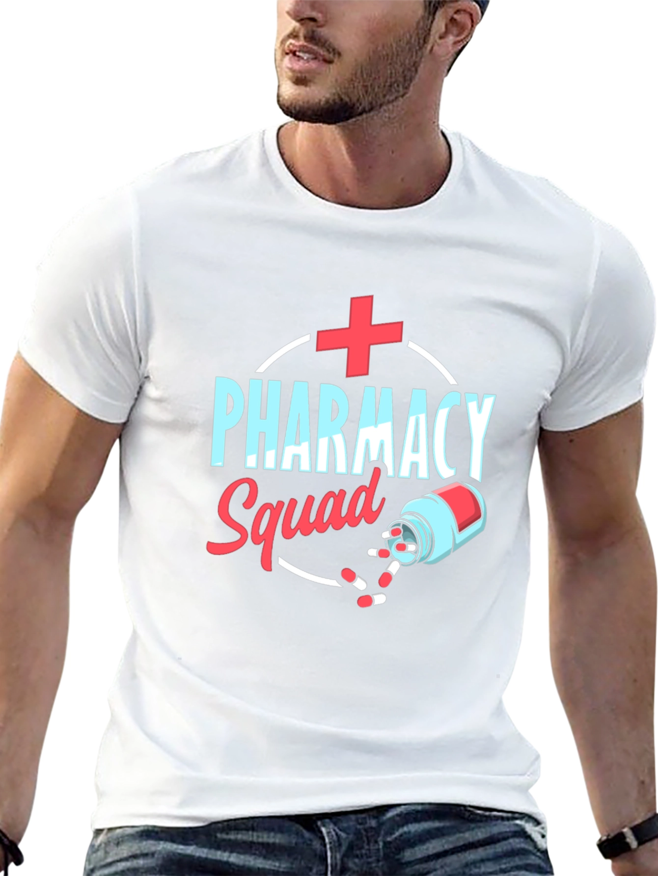 Pharmacy Squad Graphic T-Shirt