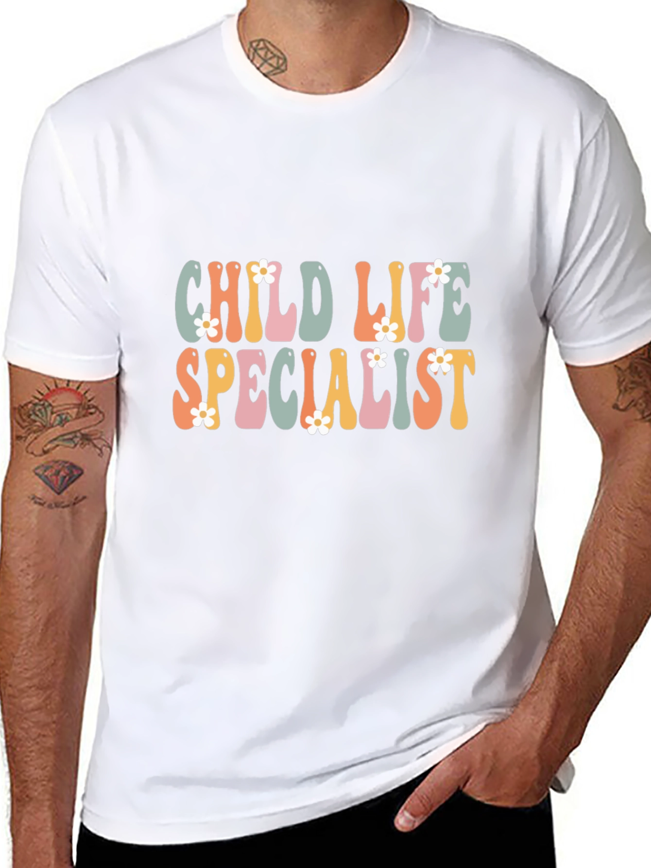 Child Life Specialist Retro T-Shirt