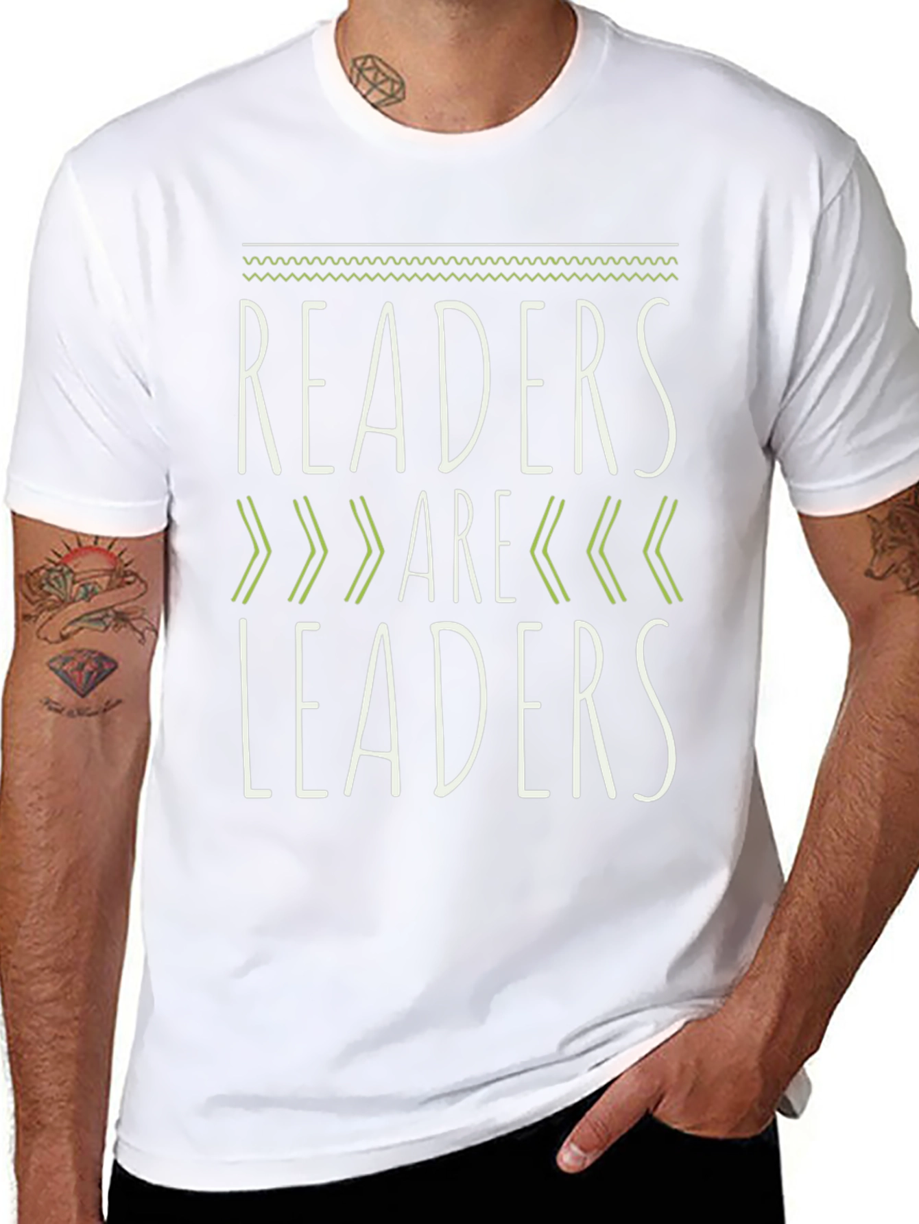 Readers Are Leaders Graphic T-Shirt