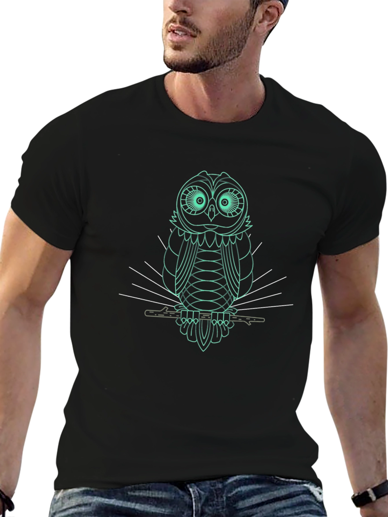 Geometric Owl T-Shirt