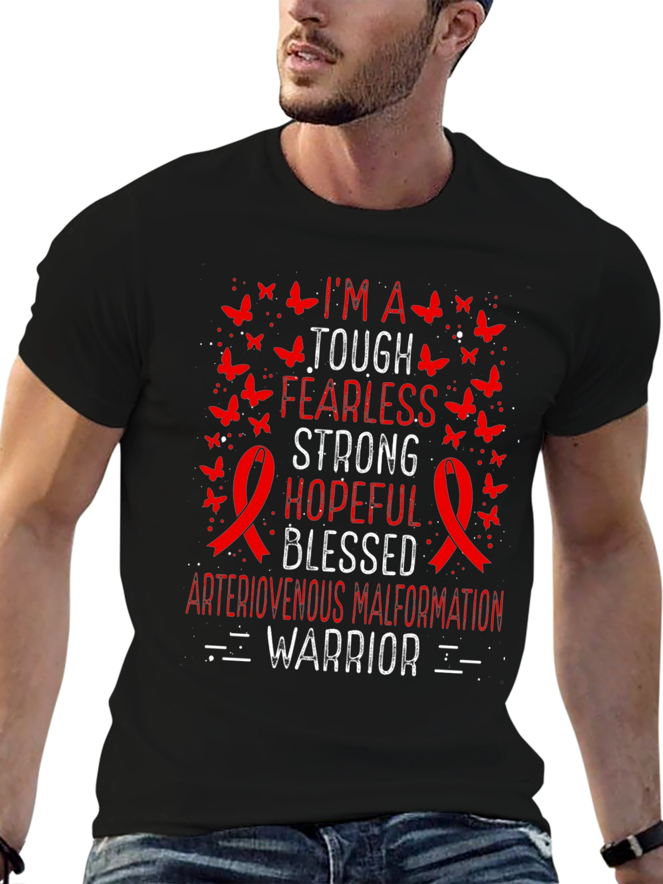 Tough AVM Warrior Graphic Tee
