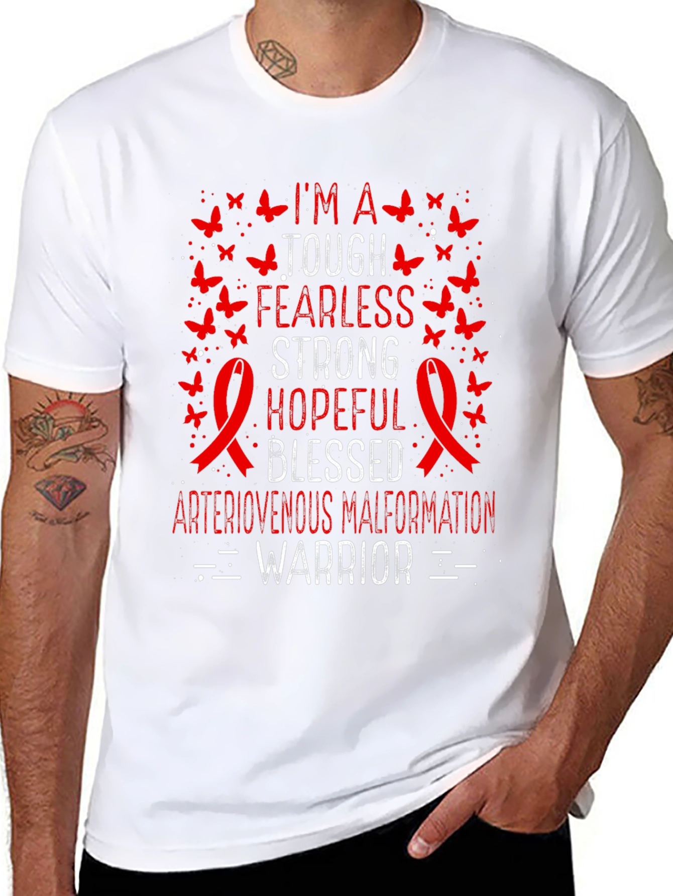 Tough AVM Warrior Graphic Tee