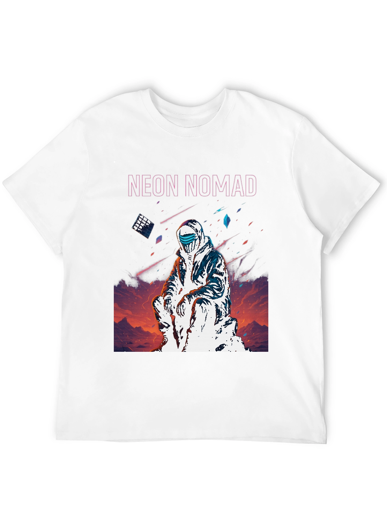 Neon Nomad T-Shirt - Edgy Urban Style