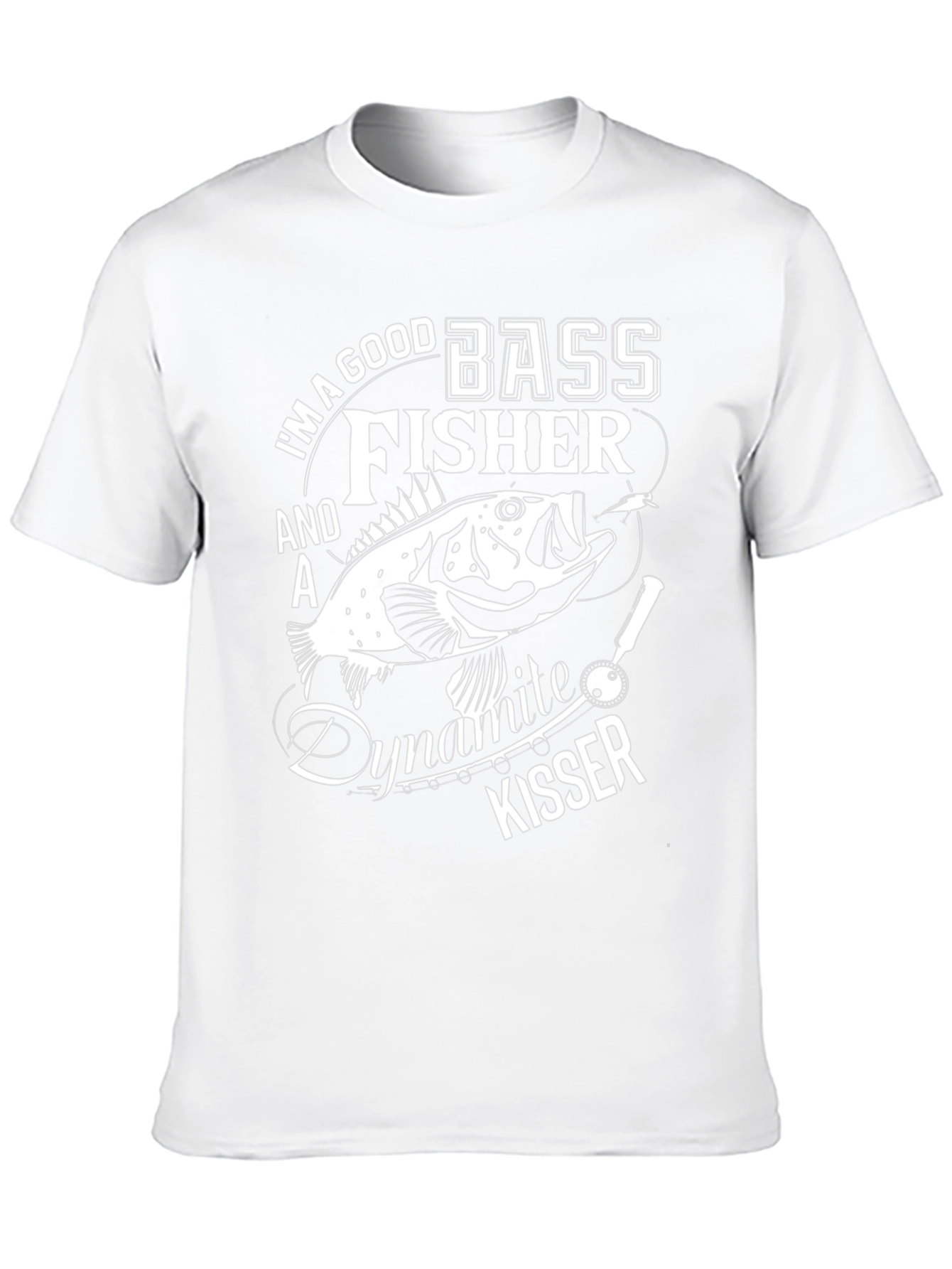 Bass Fisher T-Shirt - Good Fisherman Dynamite Kisser Tee