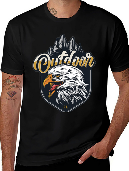 Outdoor Eagle Graphic T-Shirt