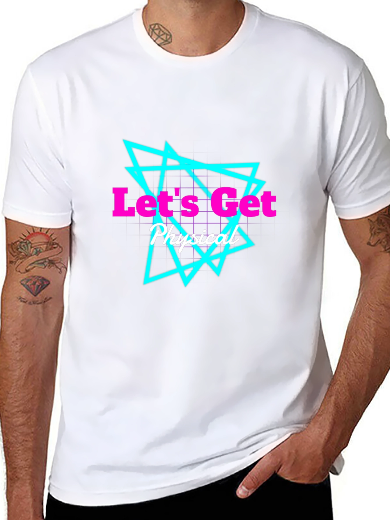 Lets Get Physical 80s Retro T-Shirt
