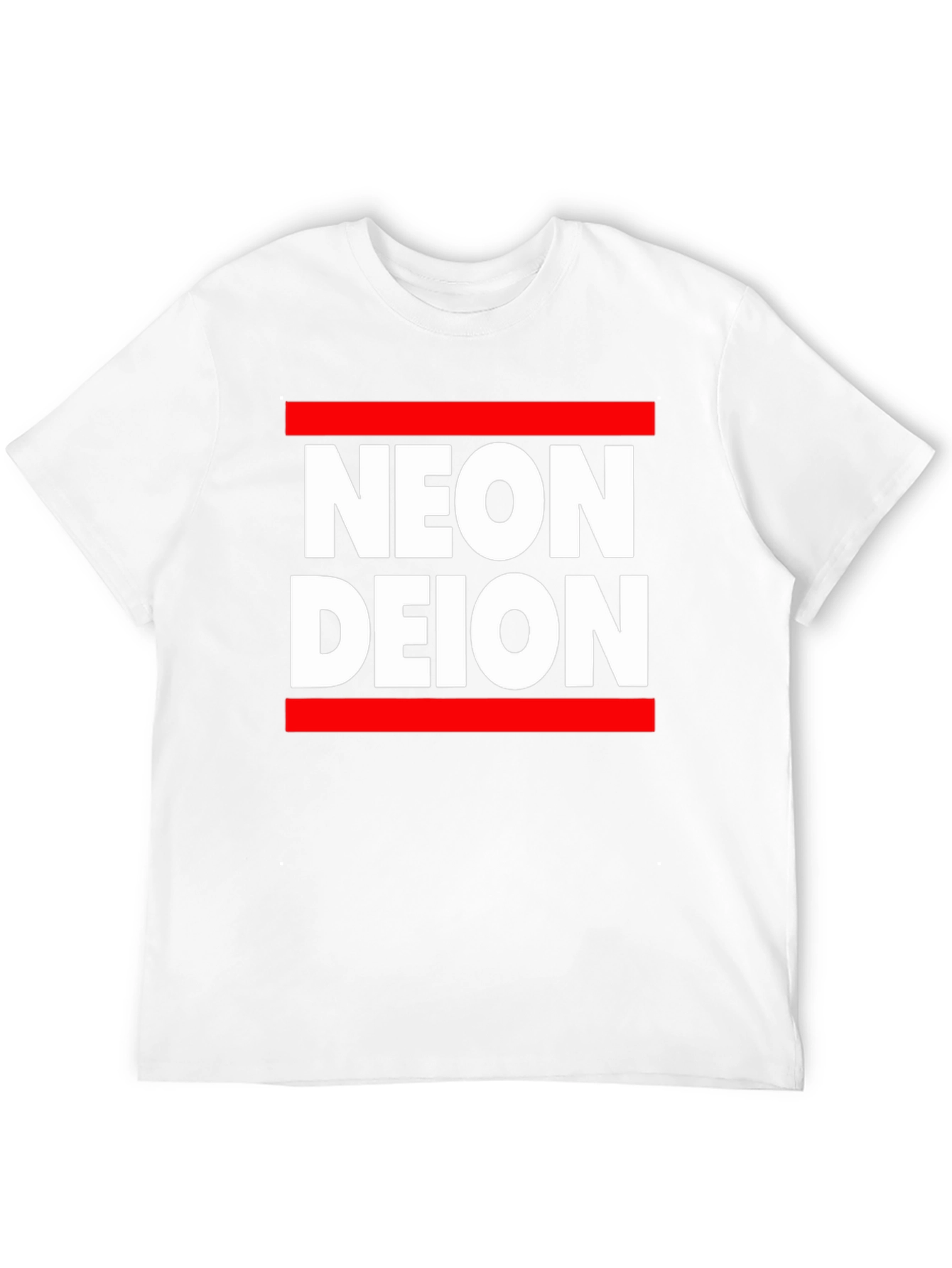 Neon Deion Graphic Tee - Retro Style