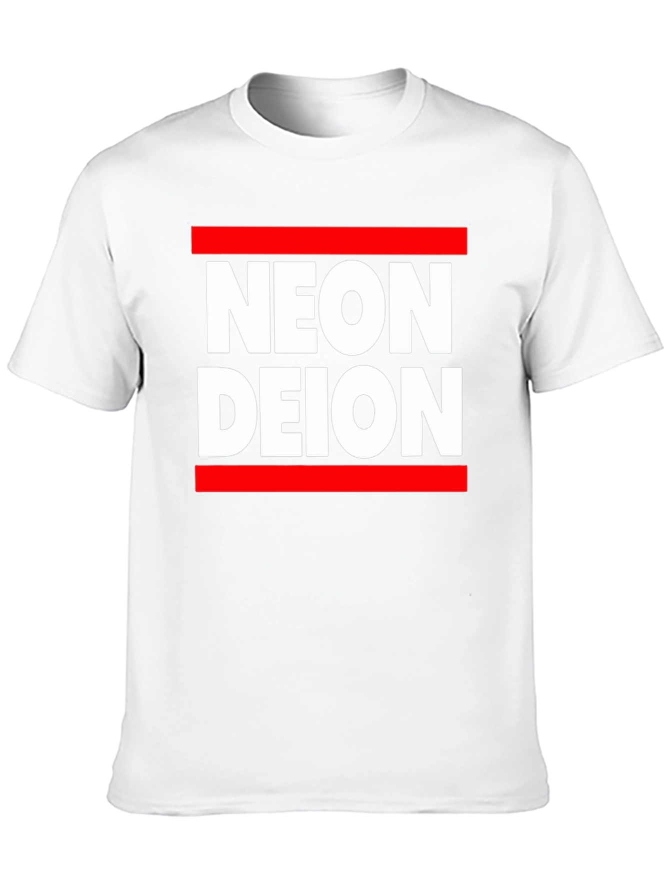 Neon Deion Graphic Tee - Retro Style