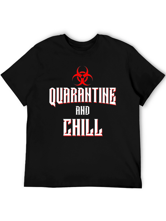 Quarantine and Chill Biohazard T-Shirt