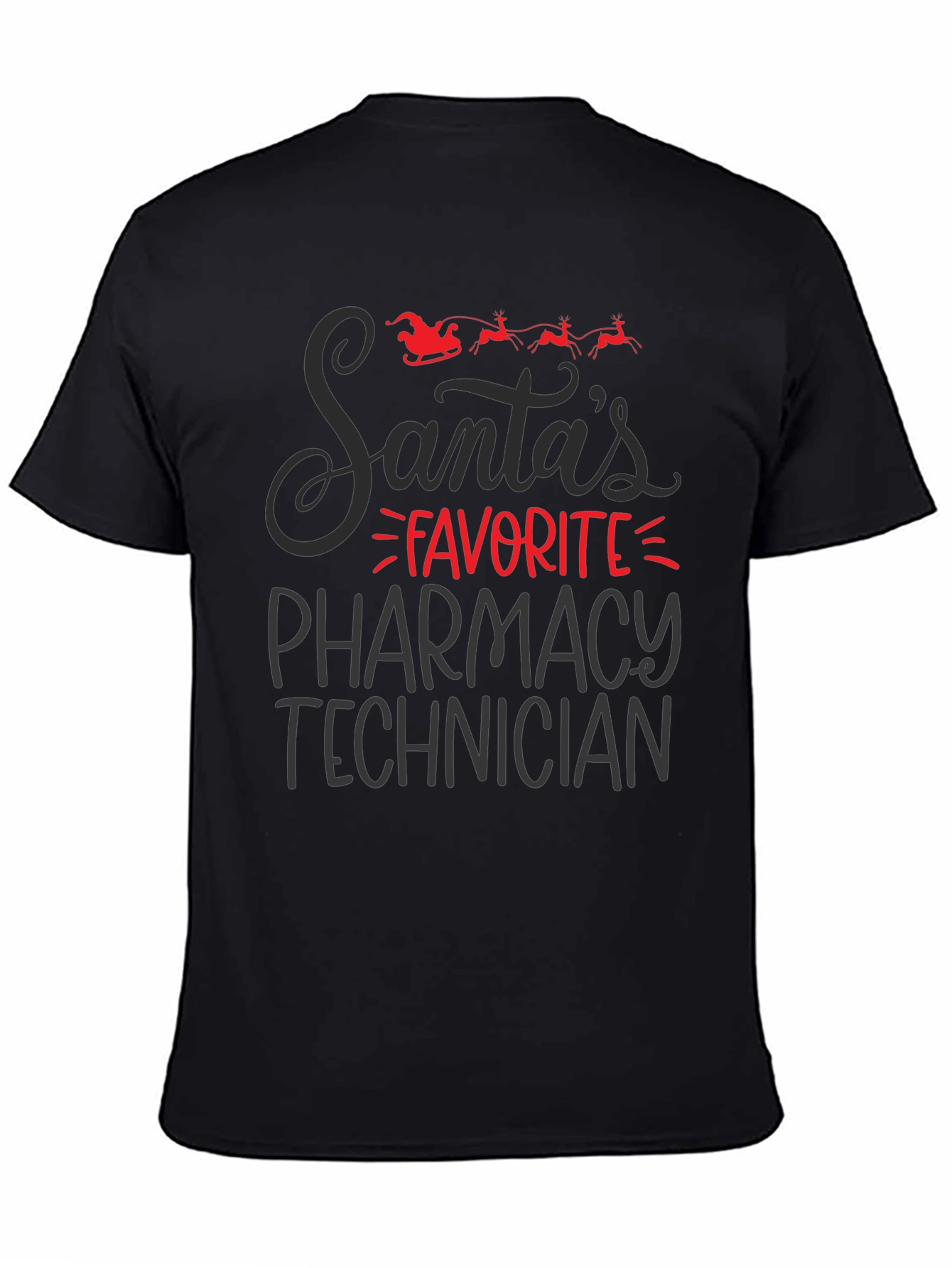 Santas Favorite Pharmacy Technician T-Shirt