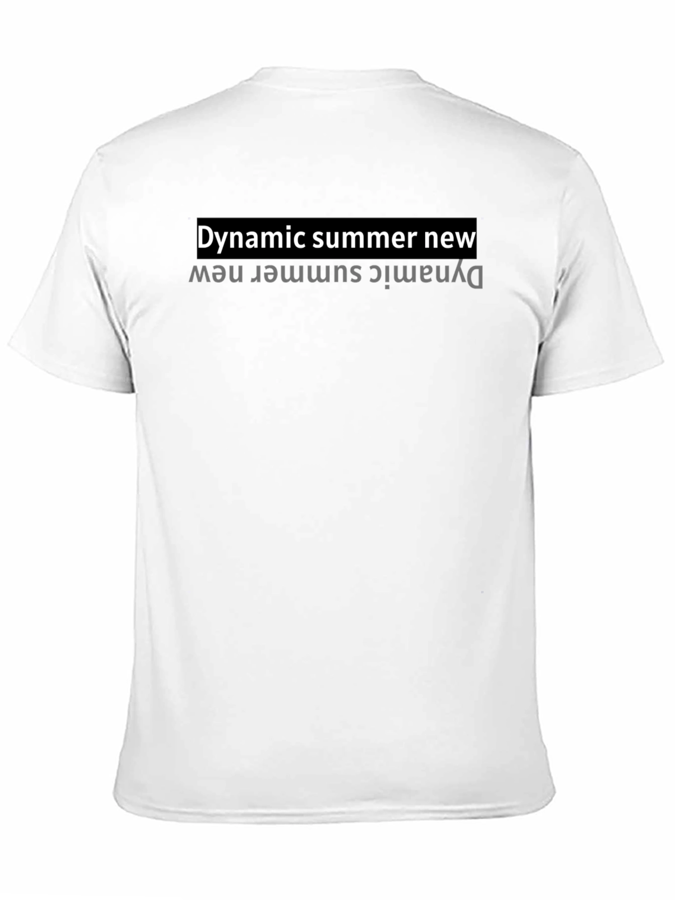 Dynamic Summer New Black T-Shirt
