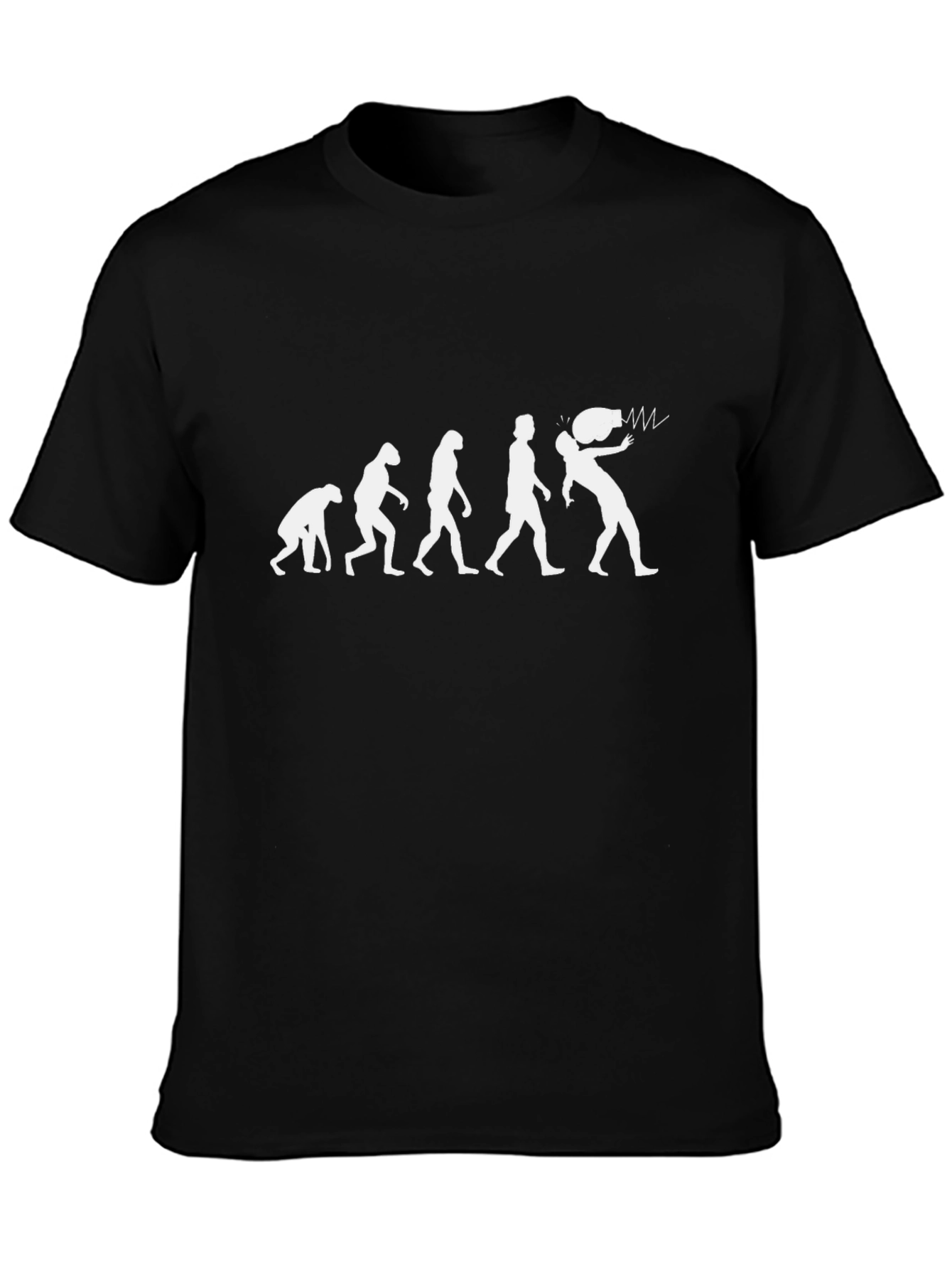 Evolution of VR Black T-Shirt
