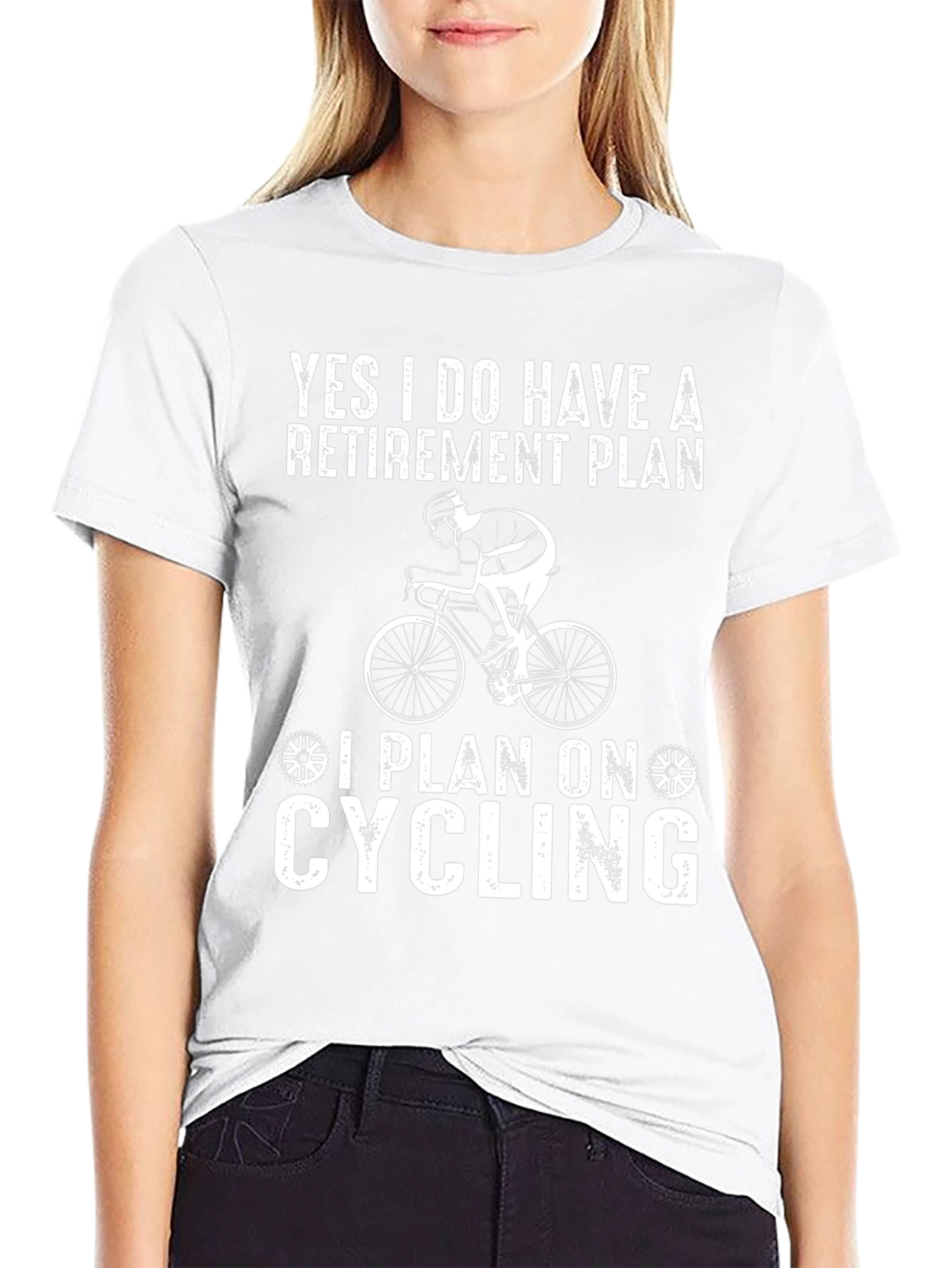 Funny Cycling Retirement Plan T-Shirt